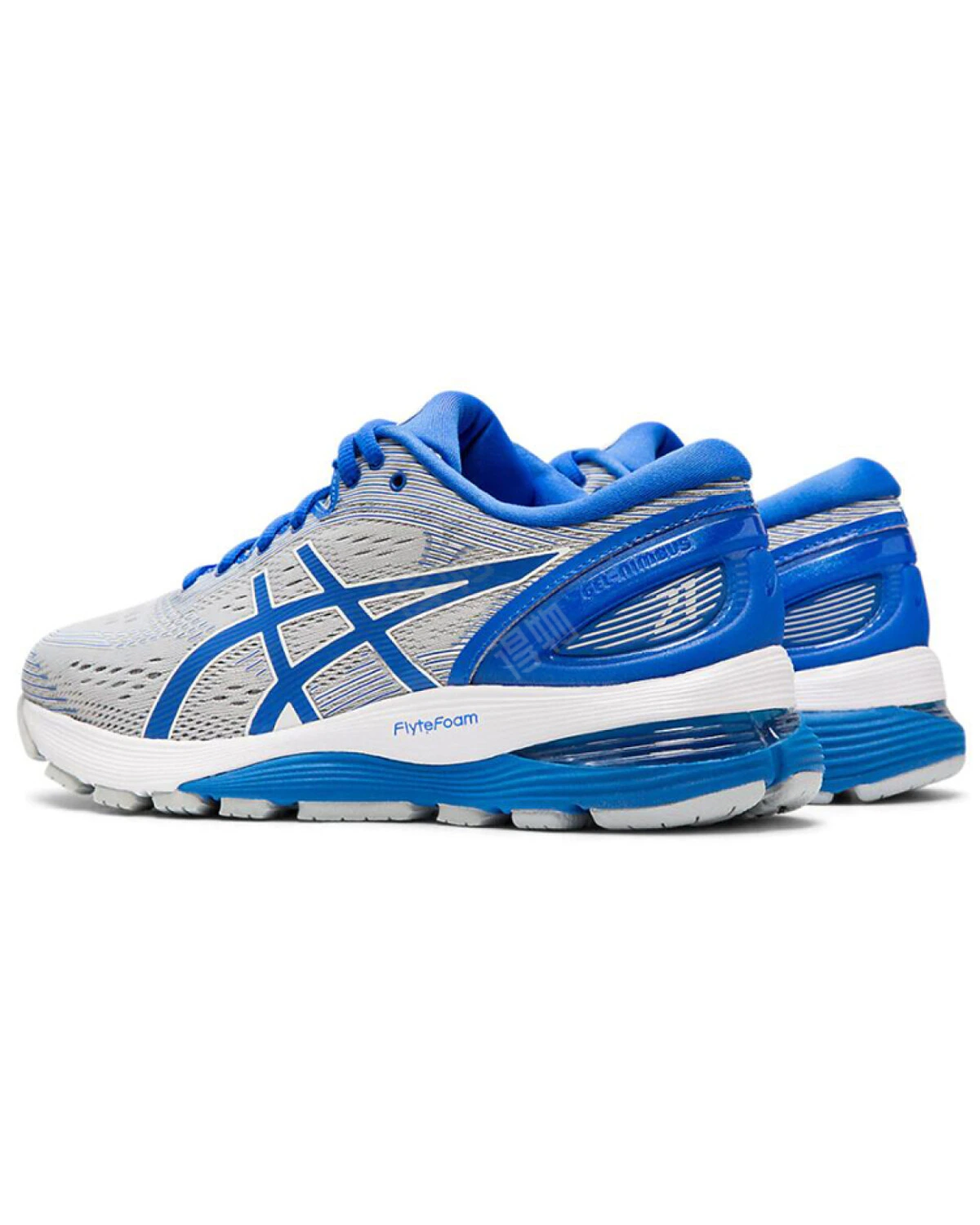 Asics GEL-Nimbus 21 Lite-Show женские кроссовки для бега серо-голубые картинка