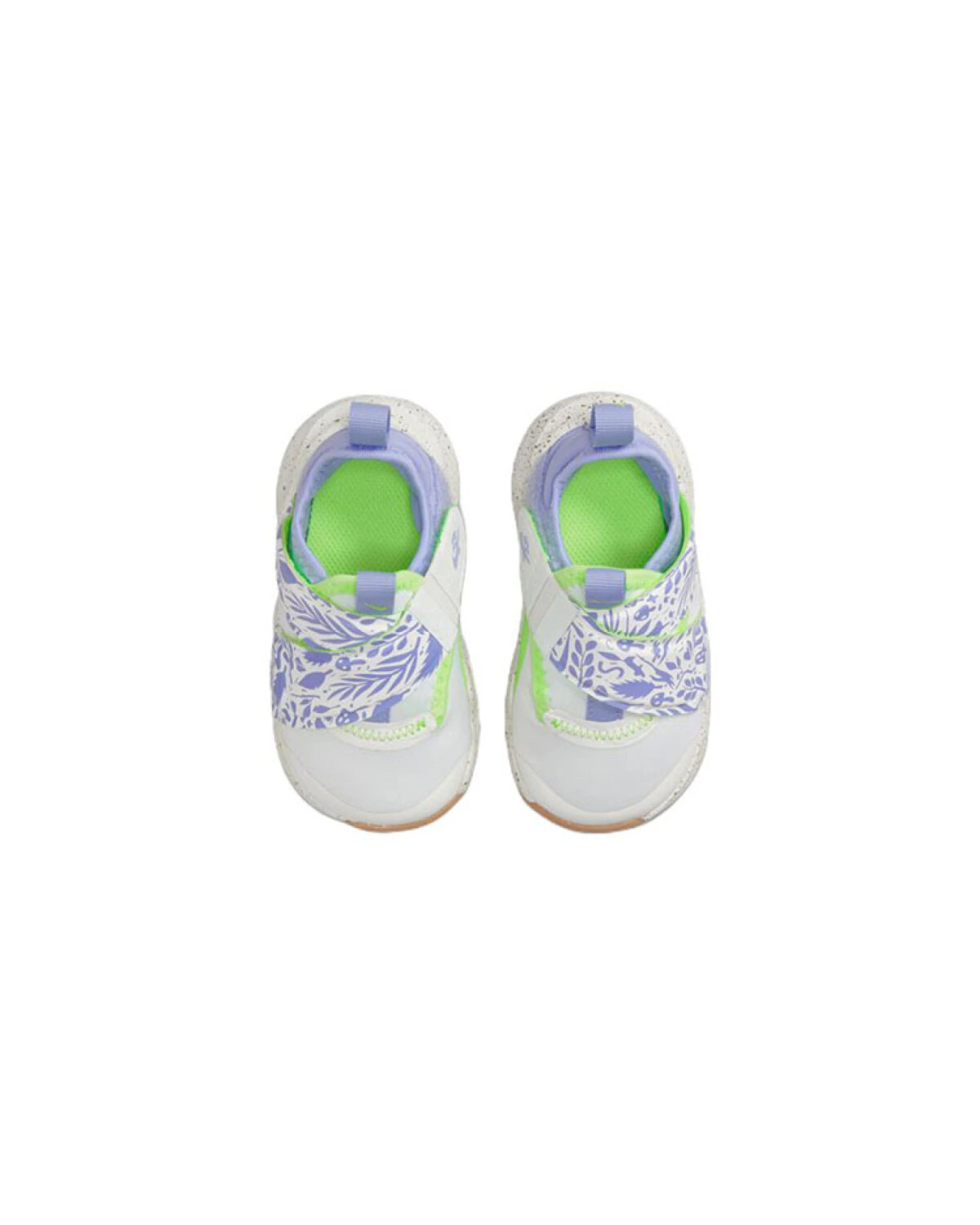 Nike Flex Advance SE детские пинетки комфортные бело-фиолетовые картинка