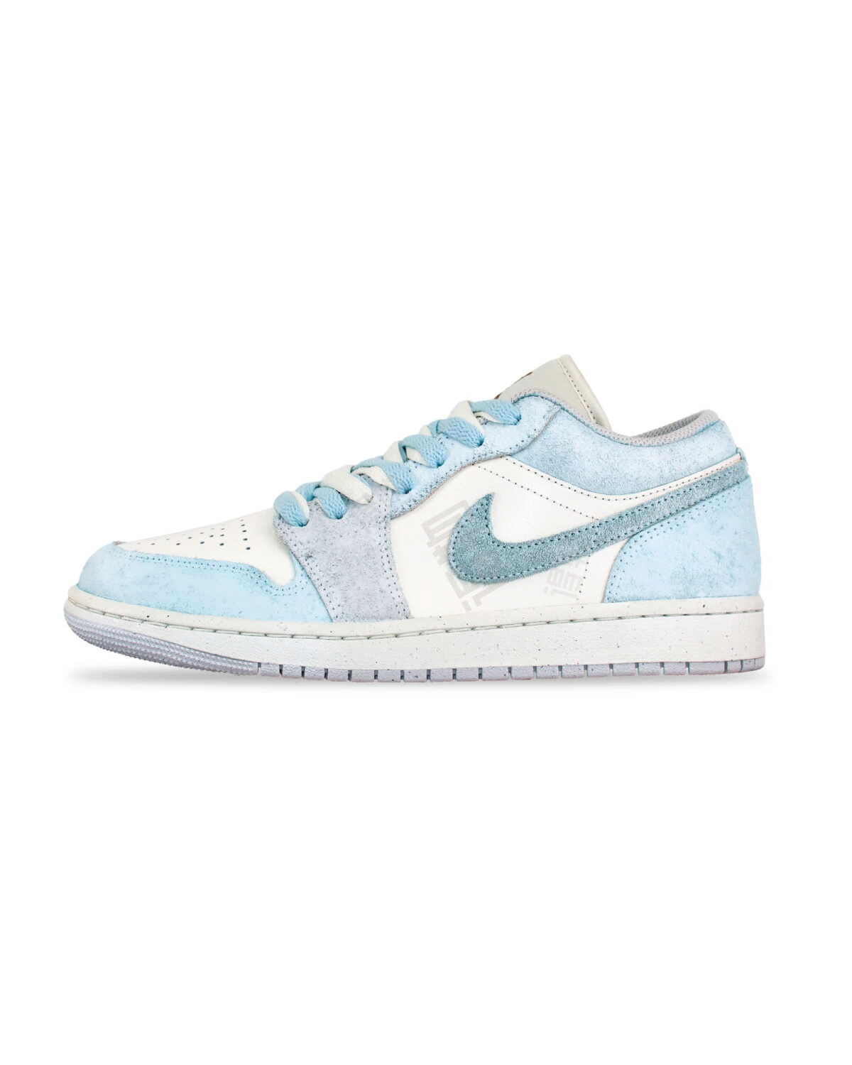 Jordan Air Jordan 1 мужские и женские кроссовки повседневные сине-белые картинка