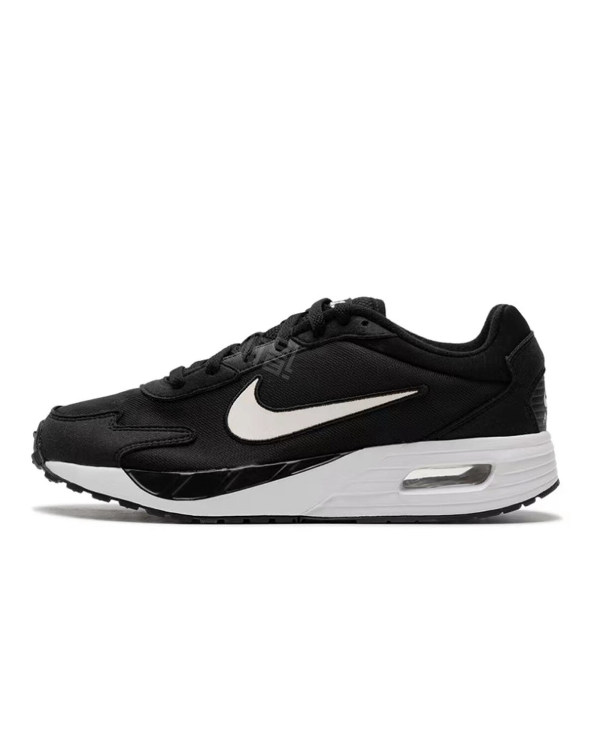 Nike Air Max Solo мужские повседневные кроссовки черно-красные с противоскользящей подошвой картинка