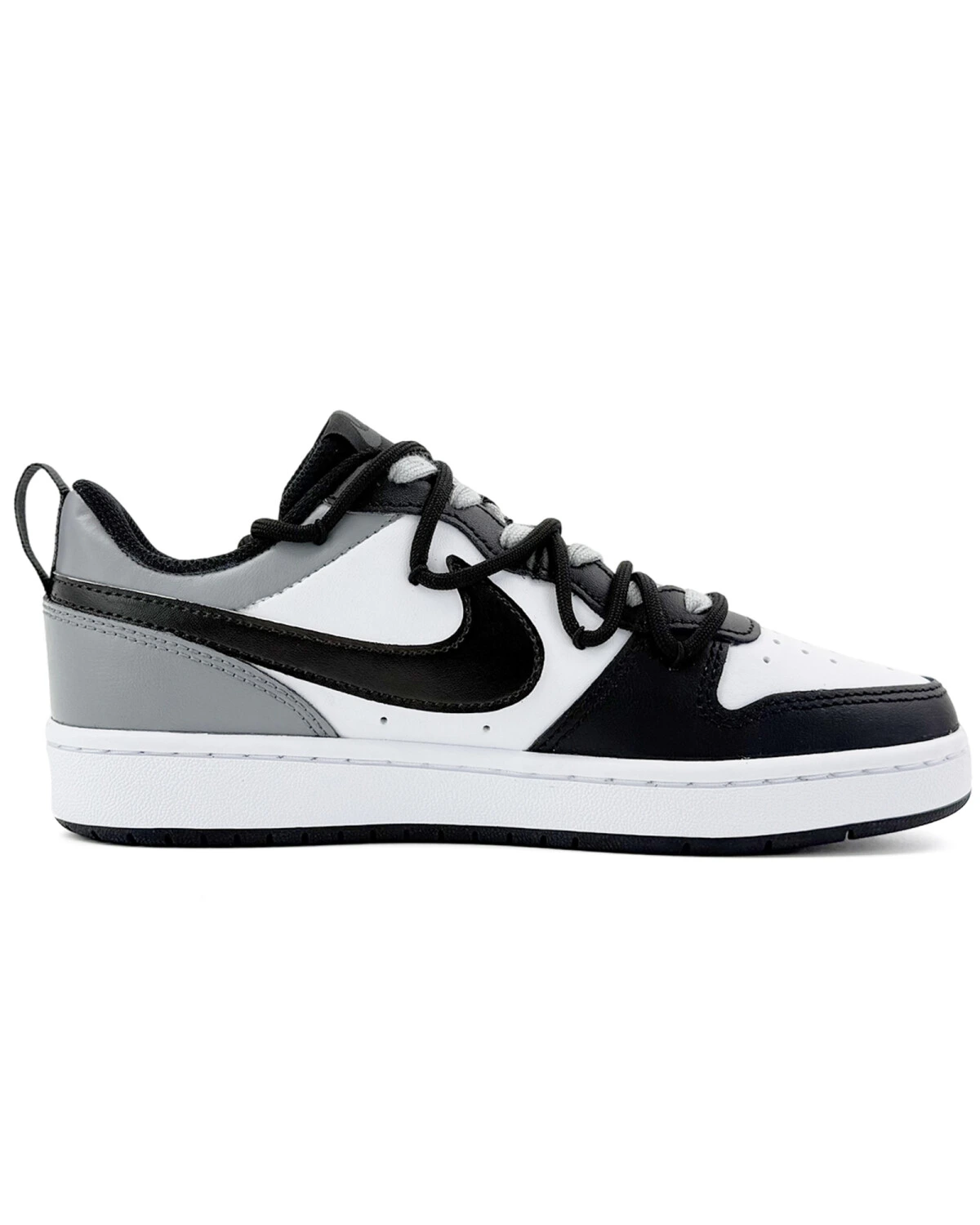 Nike Court Borough детские кроссовки светло-серые градиентные картинка