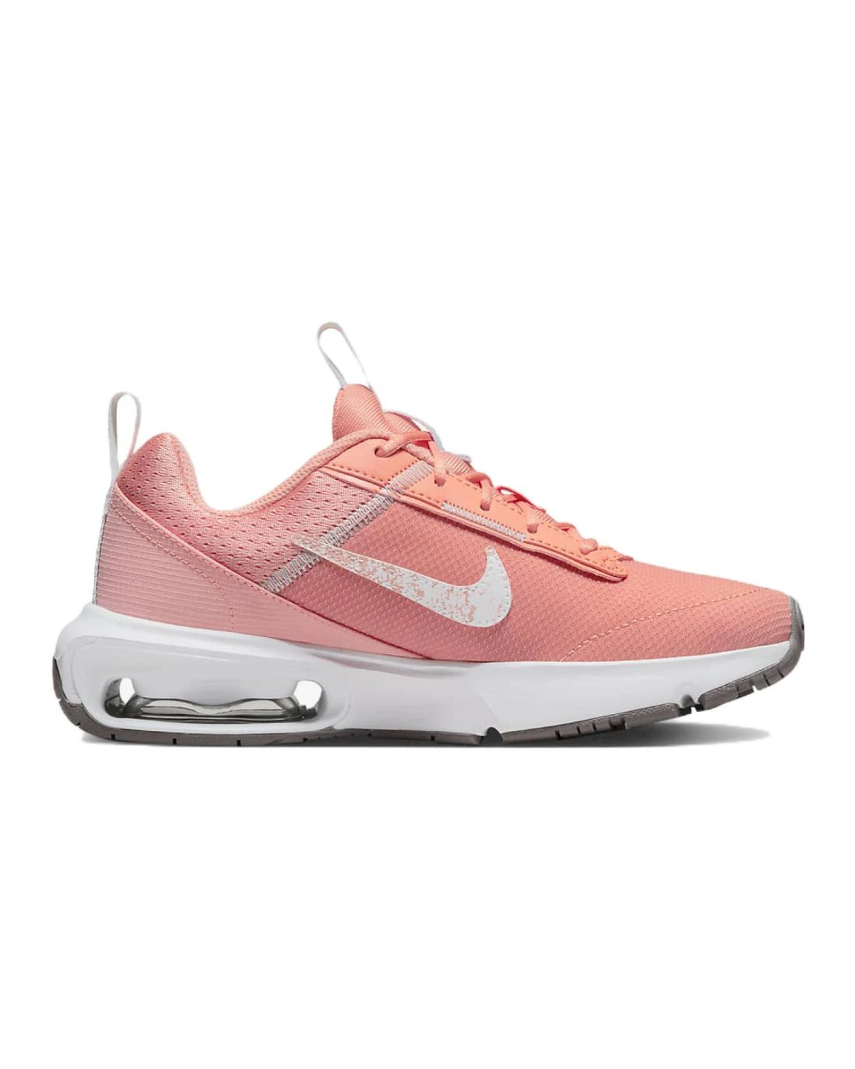 Nike Air Max INTRLK Lite SE детские кроссовки розовые с амортизацией и сетчатой верхней частью картинка