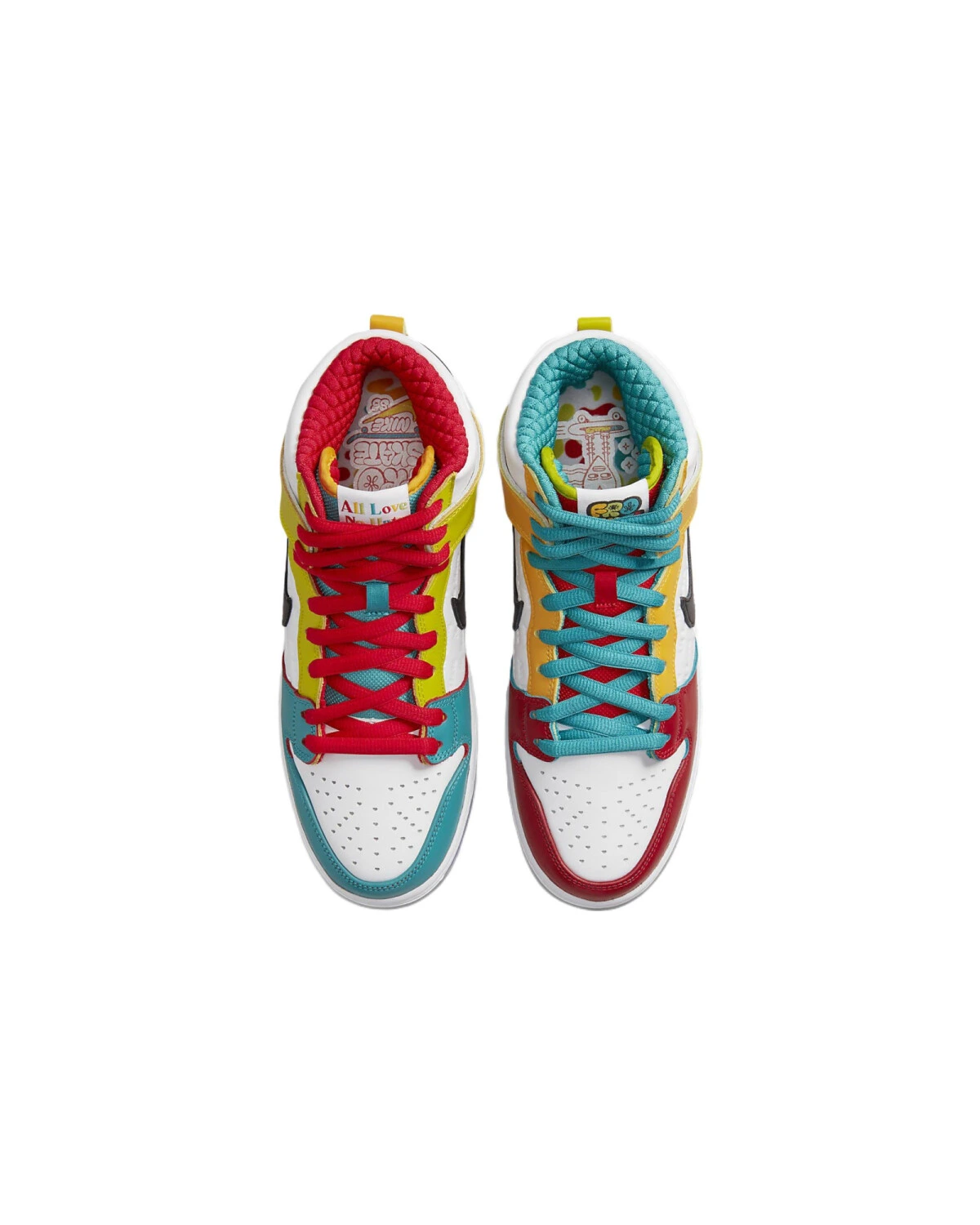 Nike Dunk SB Pro QS унисекс кроссовки высокие черно-белые картинка