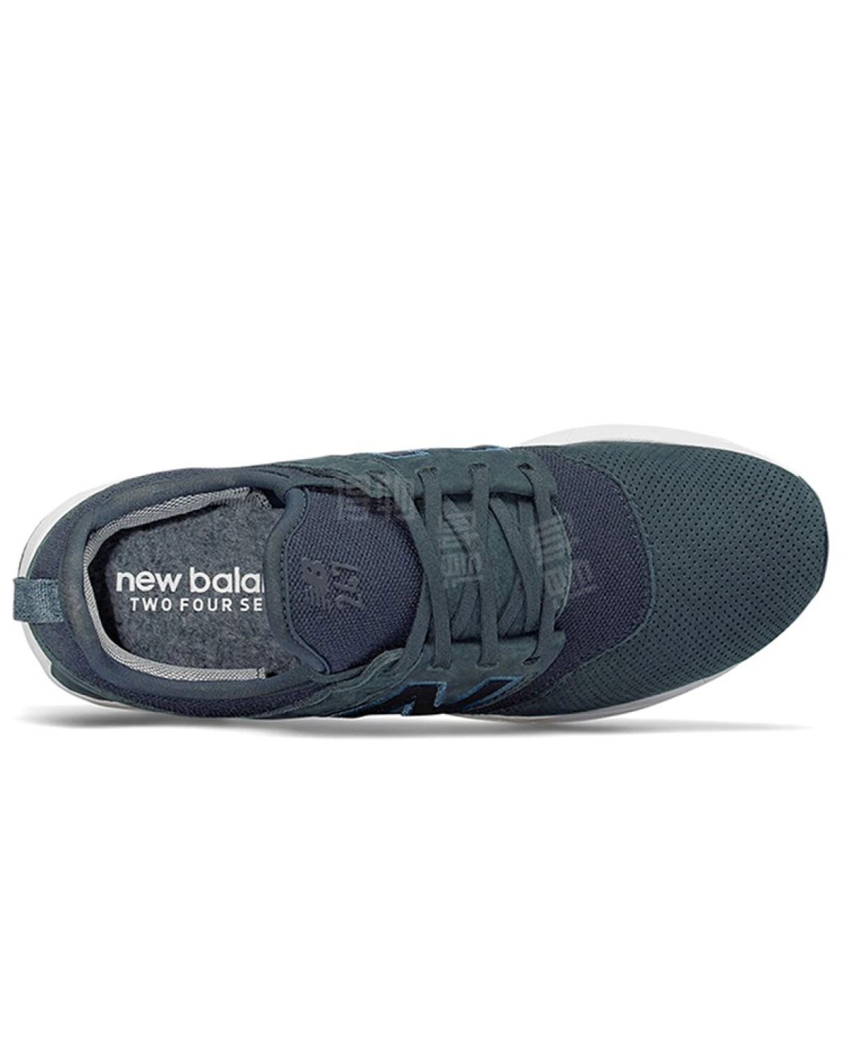 New Balance 247 женские кроссовки из ткани и синтетики темно-синие картинка