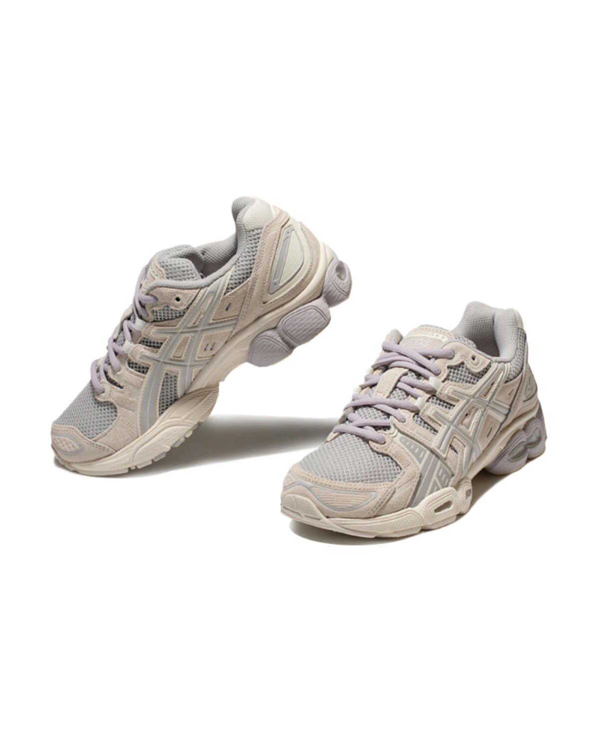 Asics GEL-Nimbus 9 женские повседневные кроссовки стильные и комфортные бежево-коричневые картинка