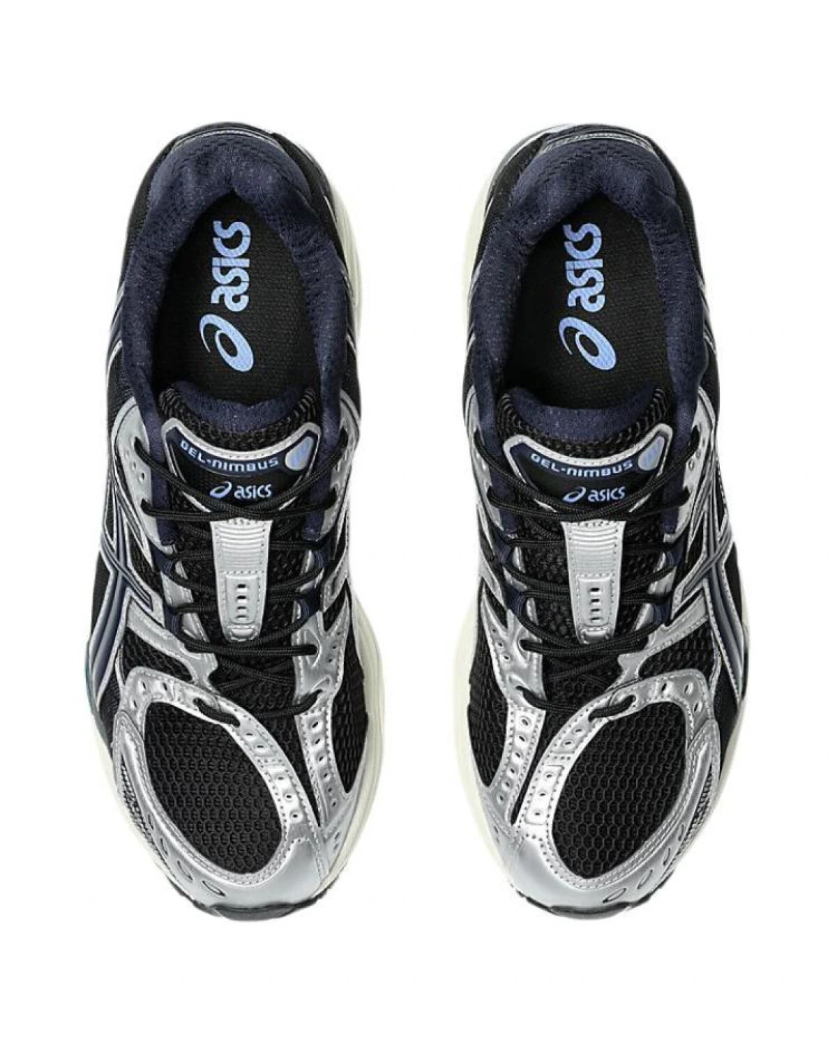 Asics GEL-Nimbus 10.1 unisex кроссовки для марафона серебристо-черные картинка