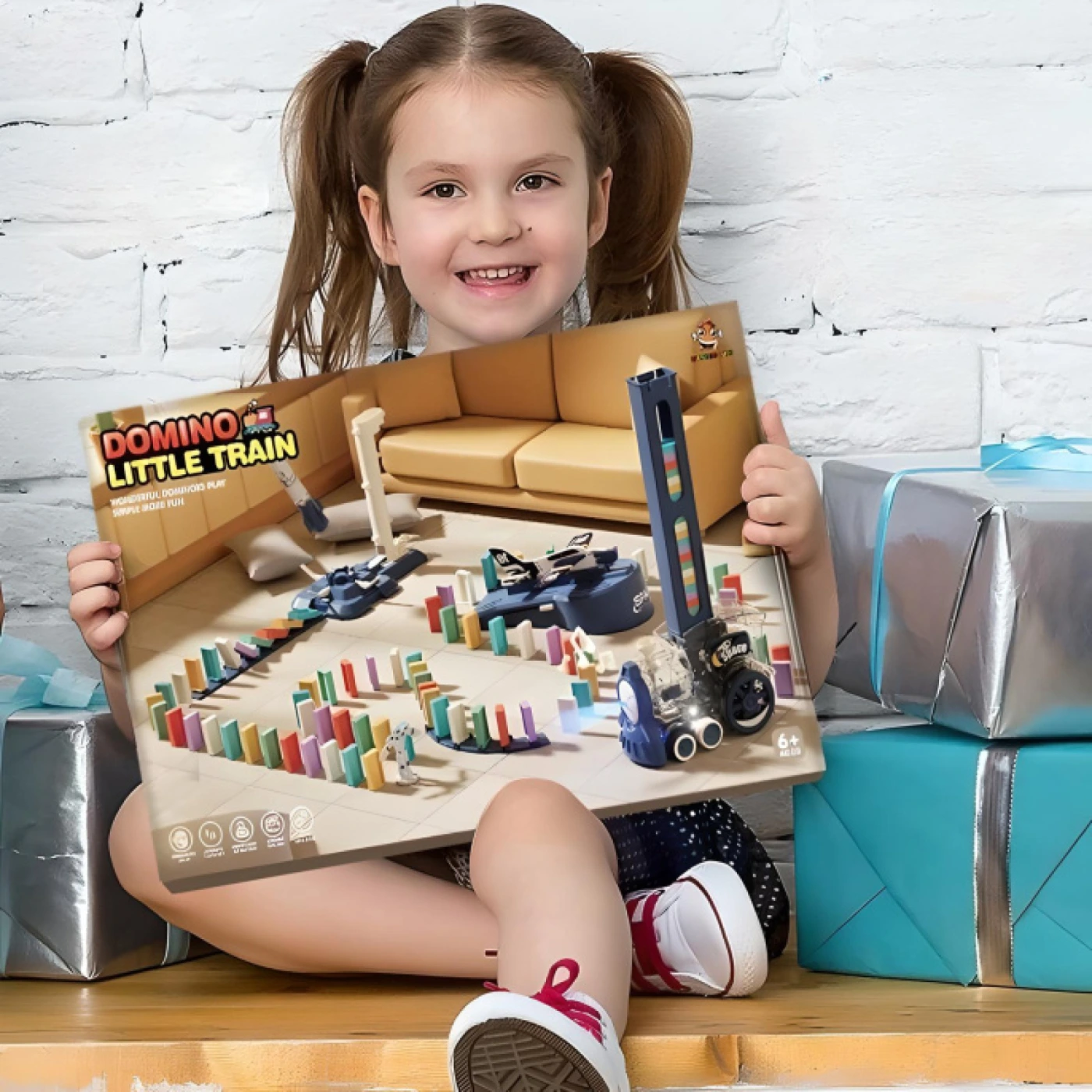 Домино-поезд картинка