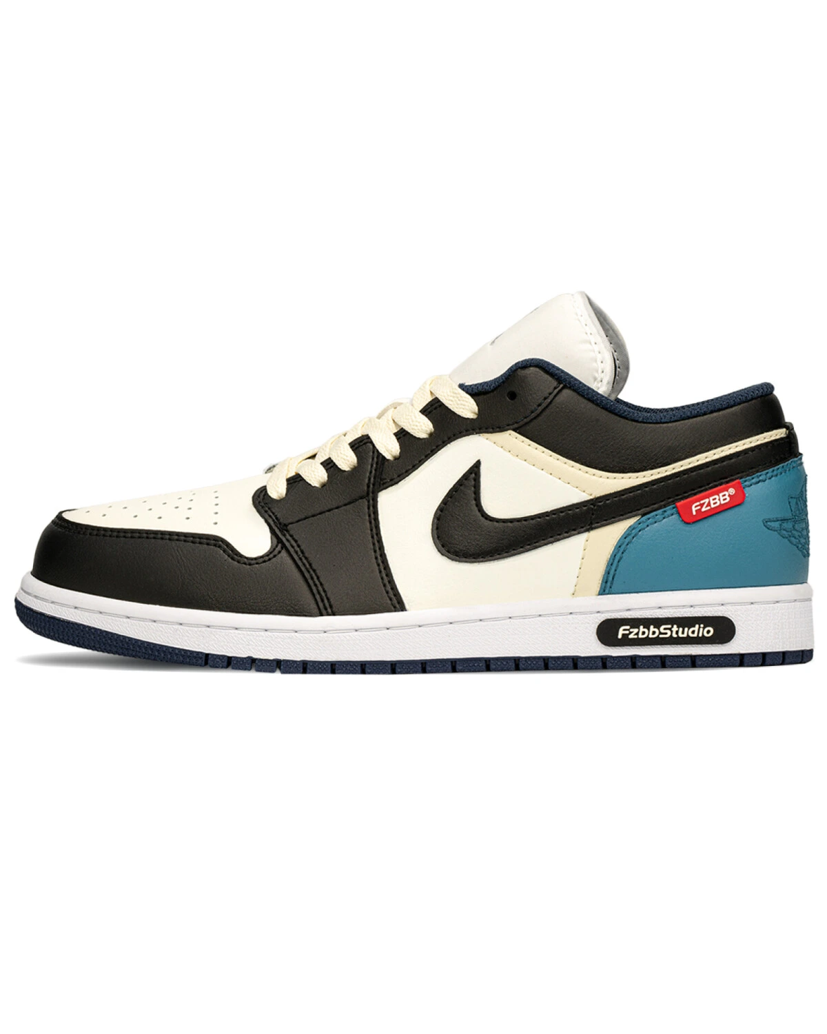 Jordan Air Jordan 1 FZBB Black Toe Lightning мужские спортивные кроссовки черно-синие картинка