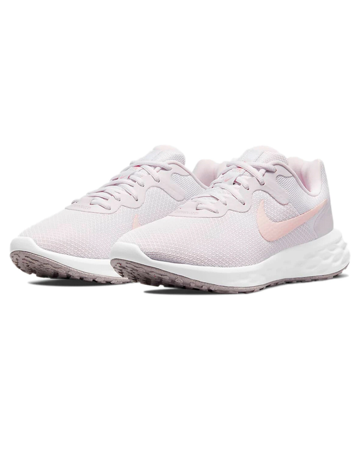 Nike Revolution 6 женские кроссовки розовые дышащие нескользящие картинка