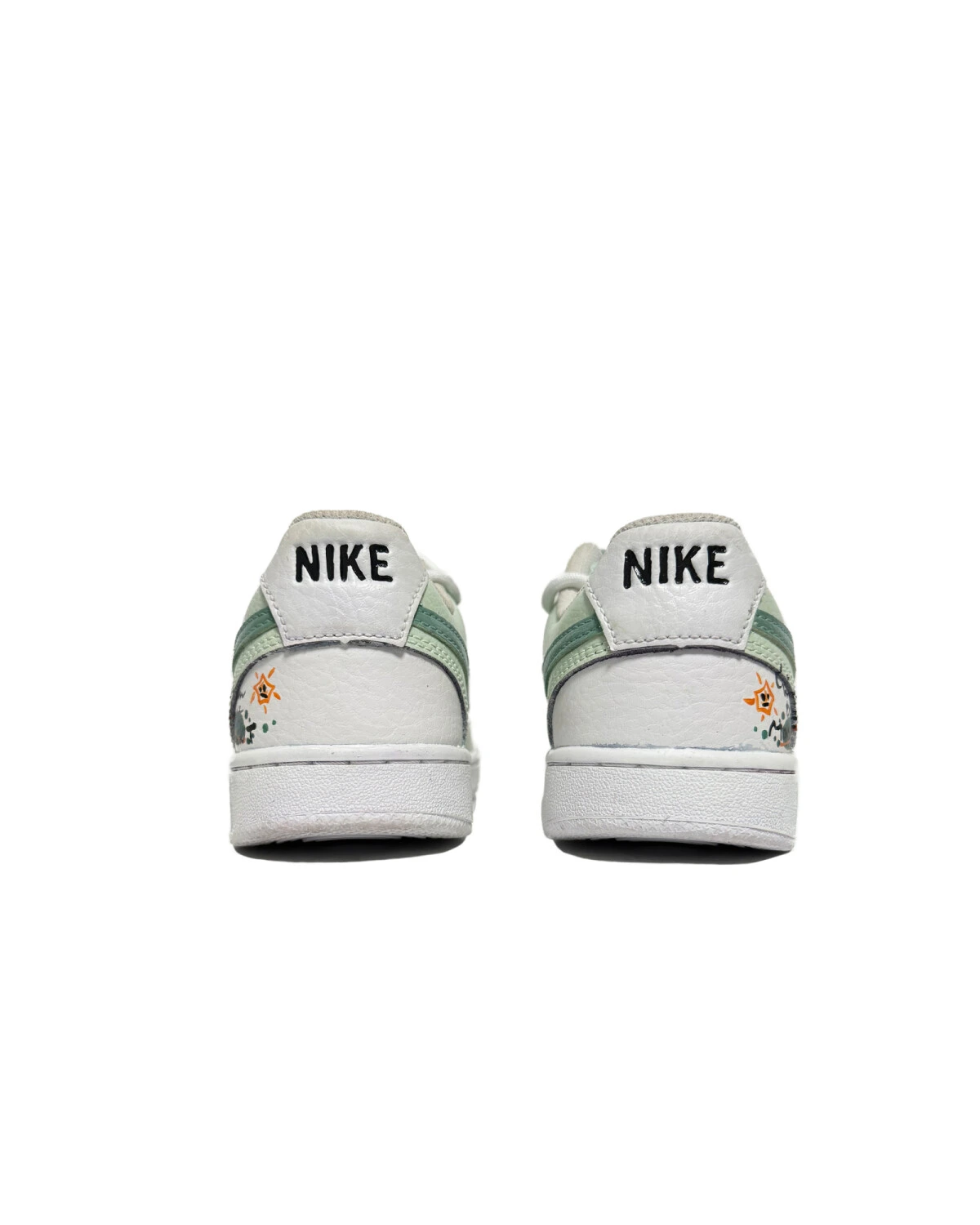 Nike Court Vision 1 унисекс кроссовки тонкая подошва воздухопроницаемые картинка