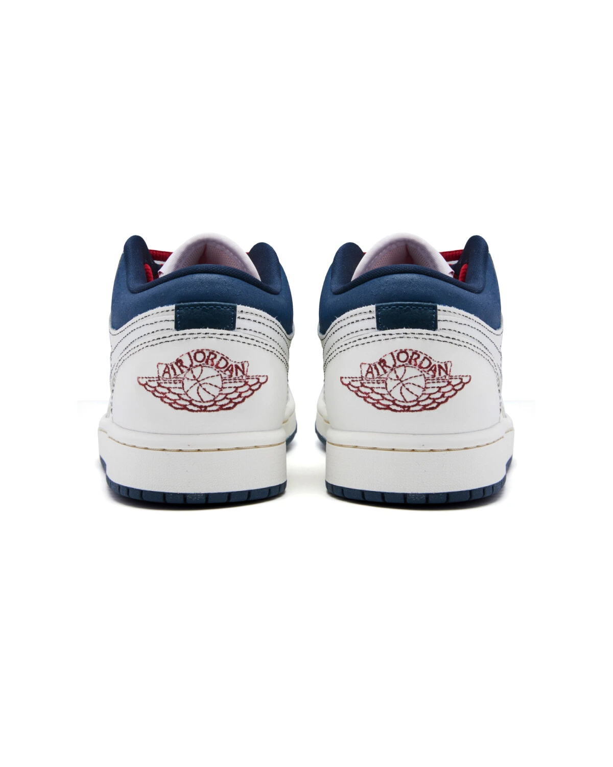 Jordan Air Jordan 1 мужские кроссовки бело-синие баскетбольные картинка