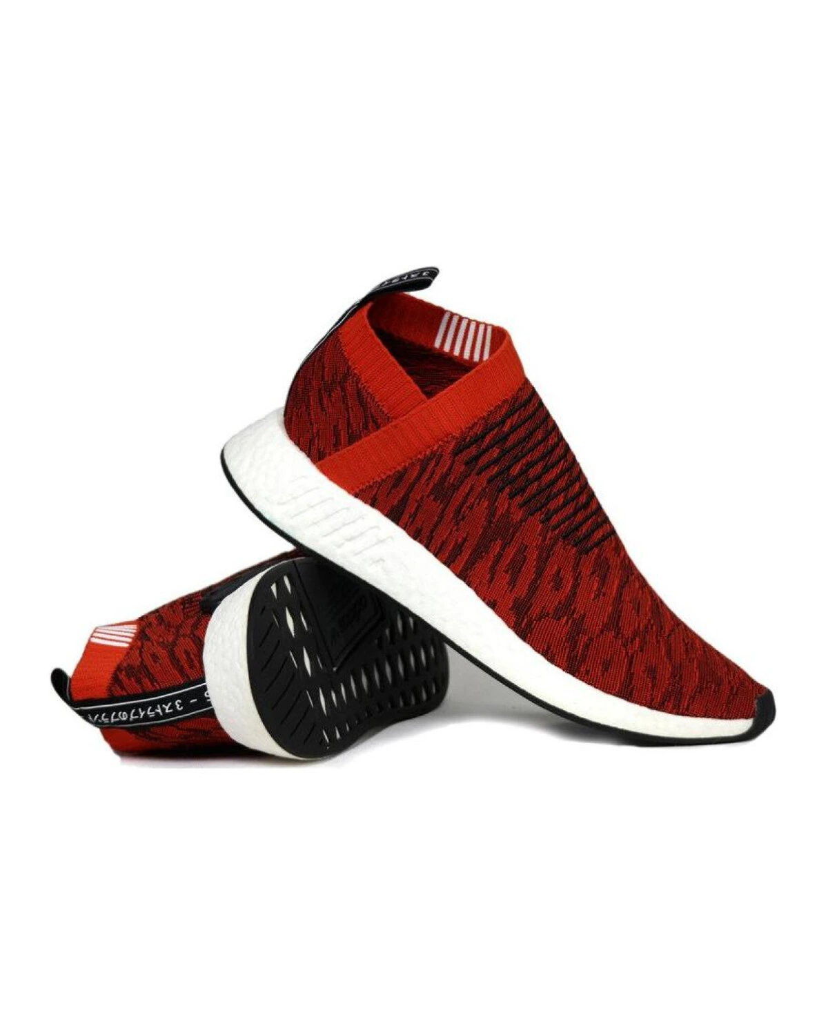 Adidas Originals NMD CS2 унисекс кроссовки легкие красно-черные картинка