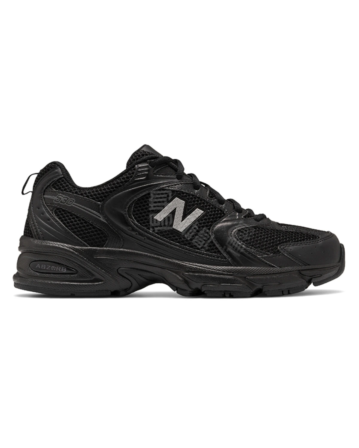 New Balance 530 унисекс повседневные кроссовки сетчатые черные ретро картинка