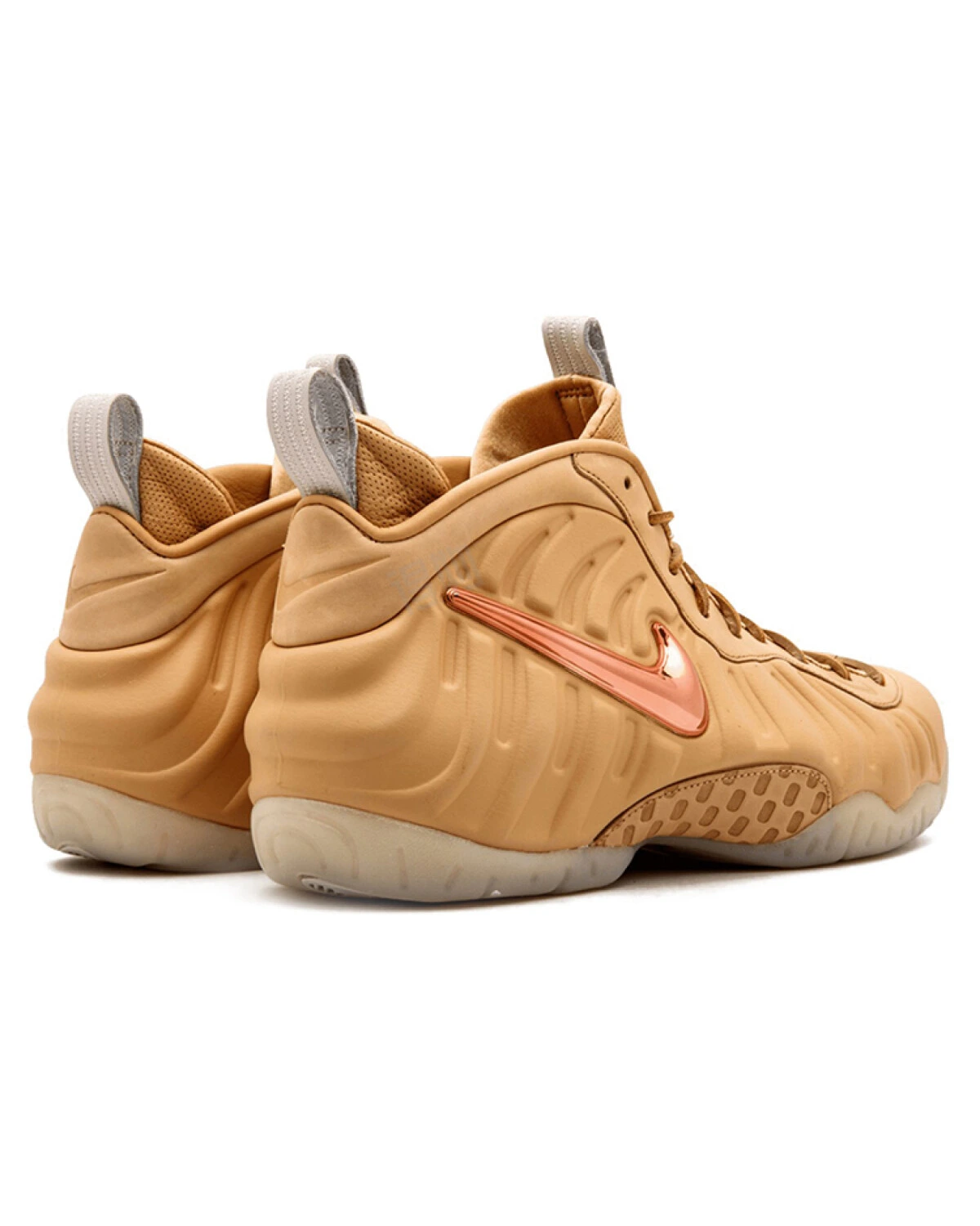 Nike Foamposite Pro Vachetta Tan мужские кроссовки кожаные с амортизацией картинка