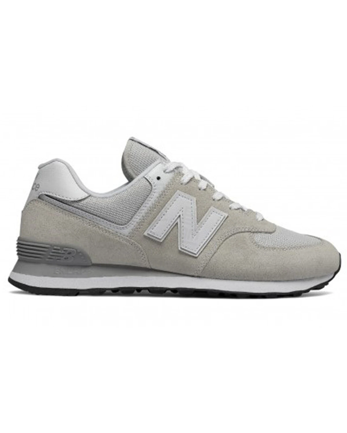 New Balance 574 унисекс кроссовки сетчатые серые картинка