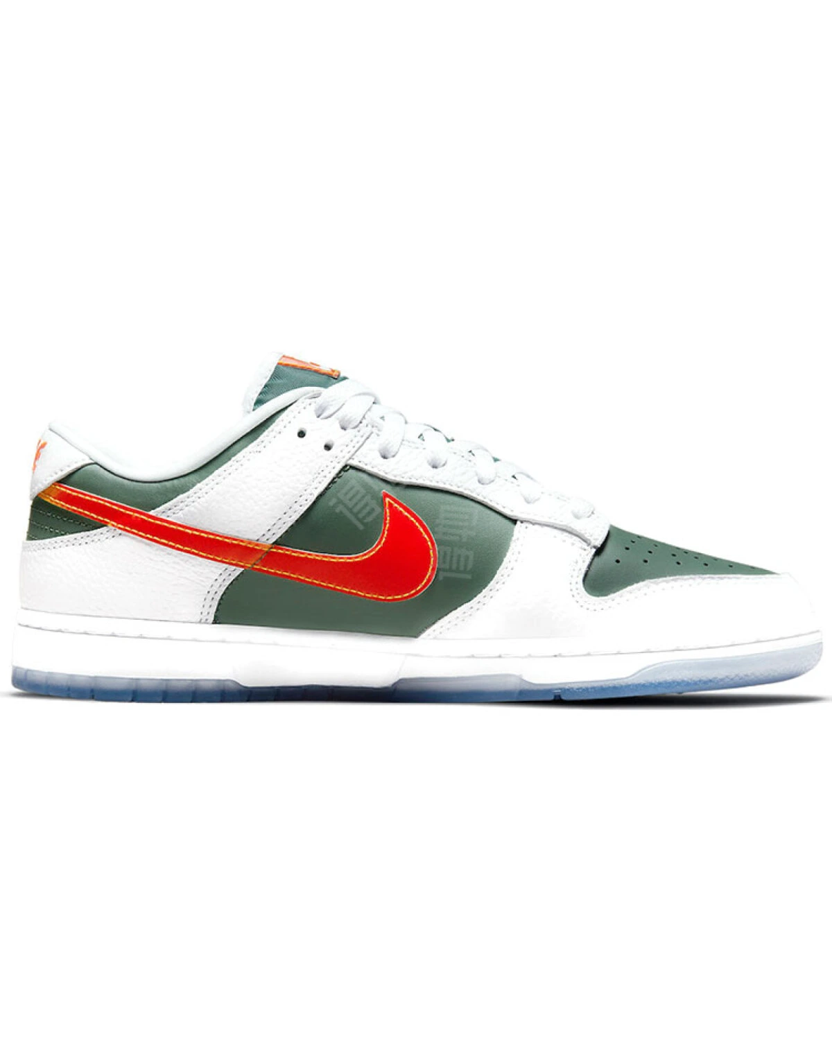 Nike Dunk SE "NY vs NY" unisex кроссовки бело-зелено-оранжевые картинка