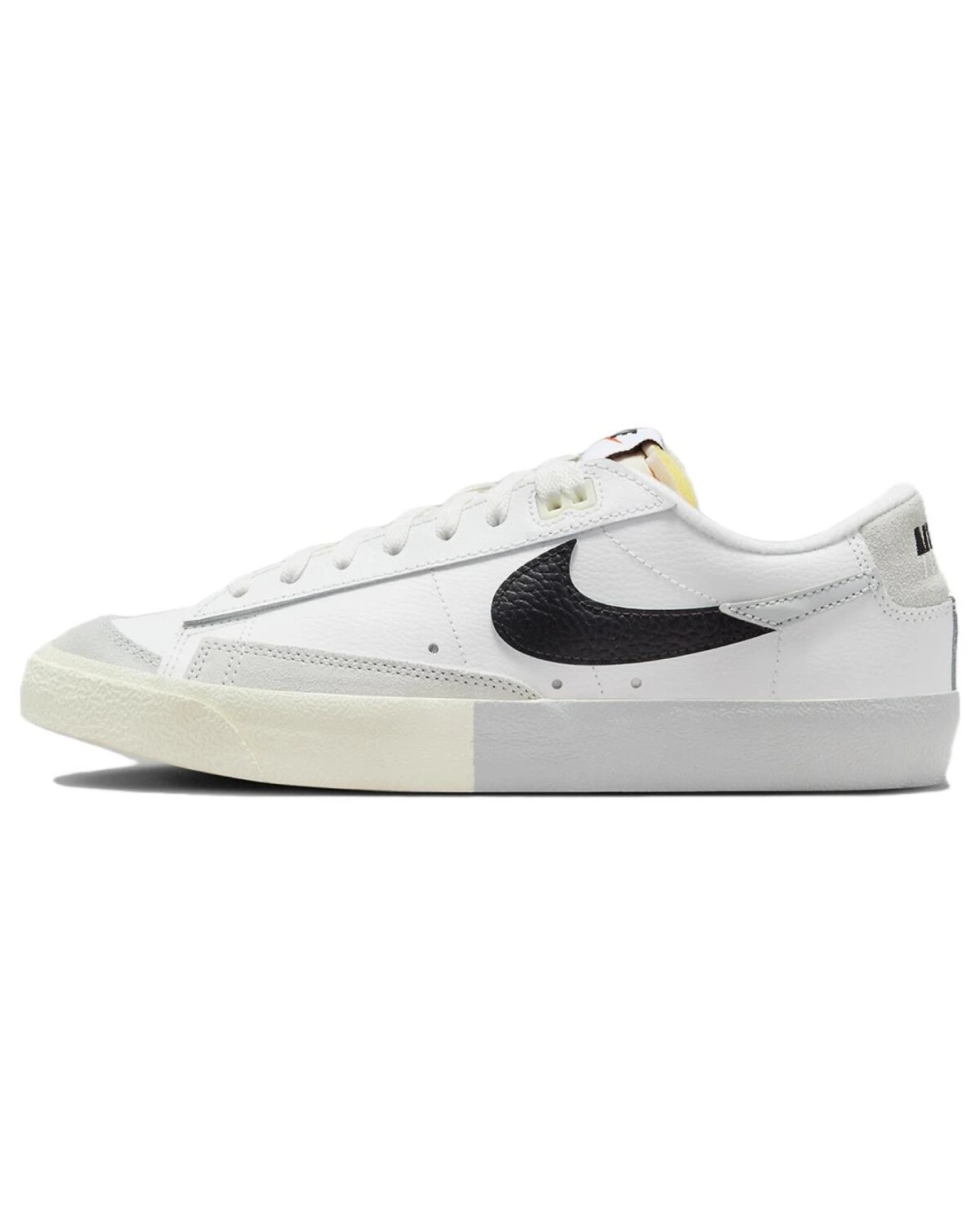 Nike Blazer Skater мужские кроссовки бело-чёрные повседневные картинка