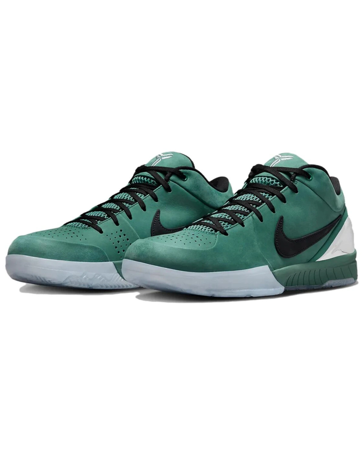 Nike Zoom Kobe 4 унисекс кроссовки высокие зеленые картинка