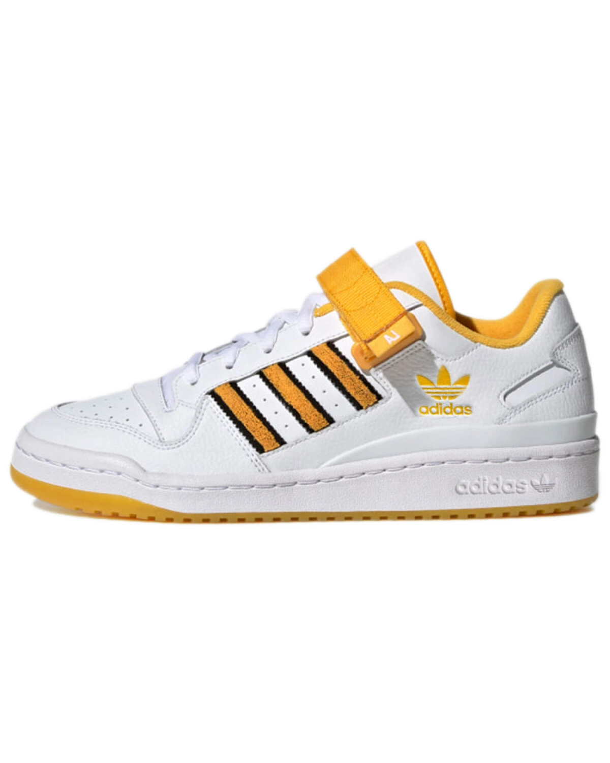 Adidas Originals Forum Low "Los Angeles" повседневные кеды бело-желтые картинка