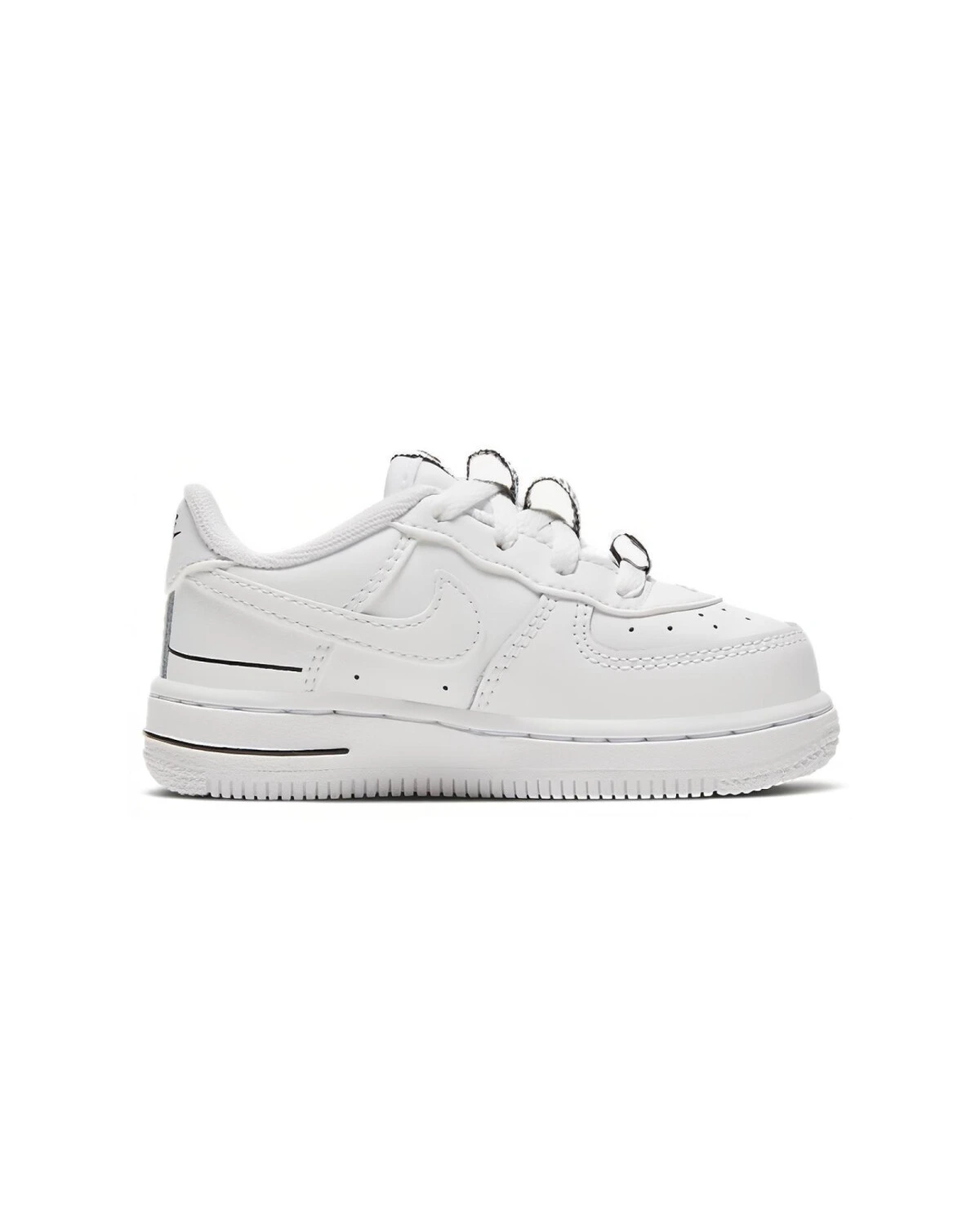 Nike Air Force 1 Double Air Детские кроссовки белые картинка