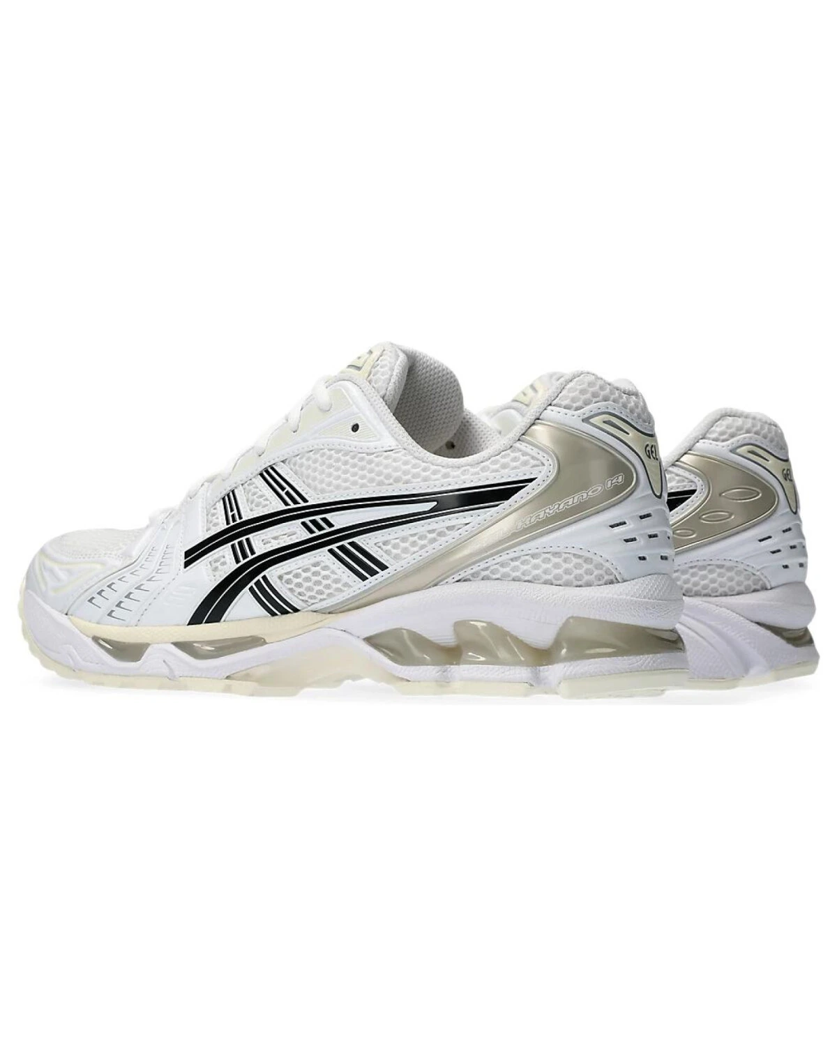 ARITZIA x Asics Gel-Kayano 14 женские кроссовки черно-белые дышащие картинка