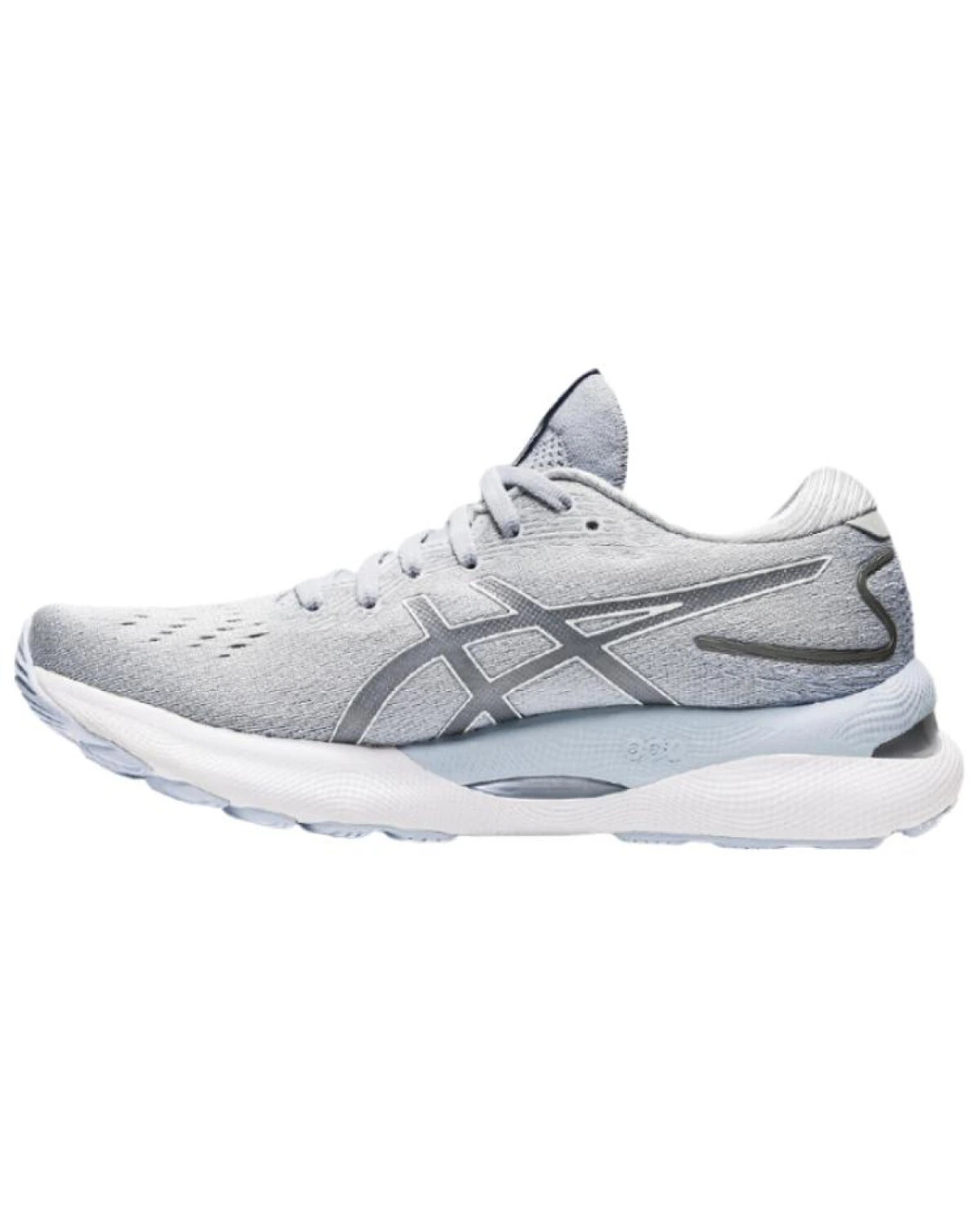 Asics GEL-Nimbus 24 женские кроссовки для бега серые с амортизацией картинка