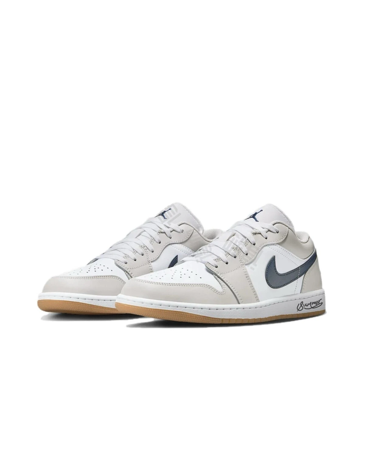 Jordan Air Jordan 1 унисекс кроссовки белые противоскользящие картинка