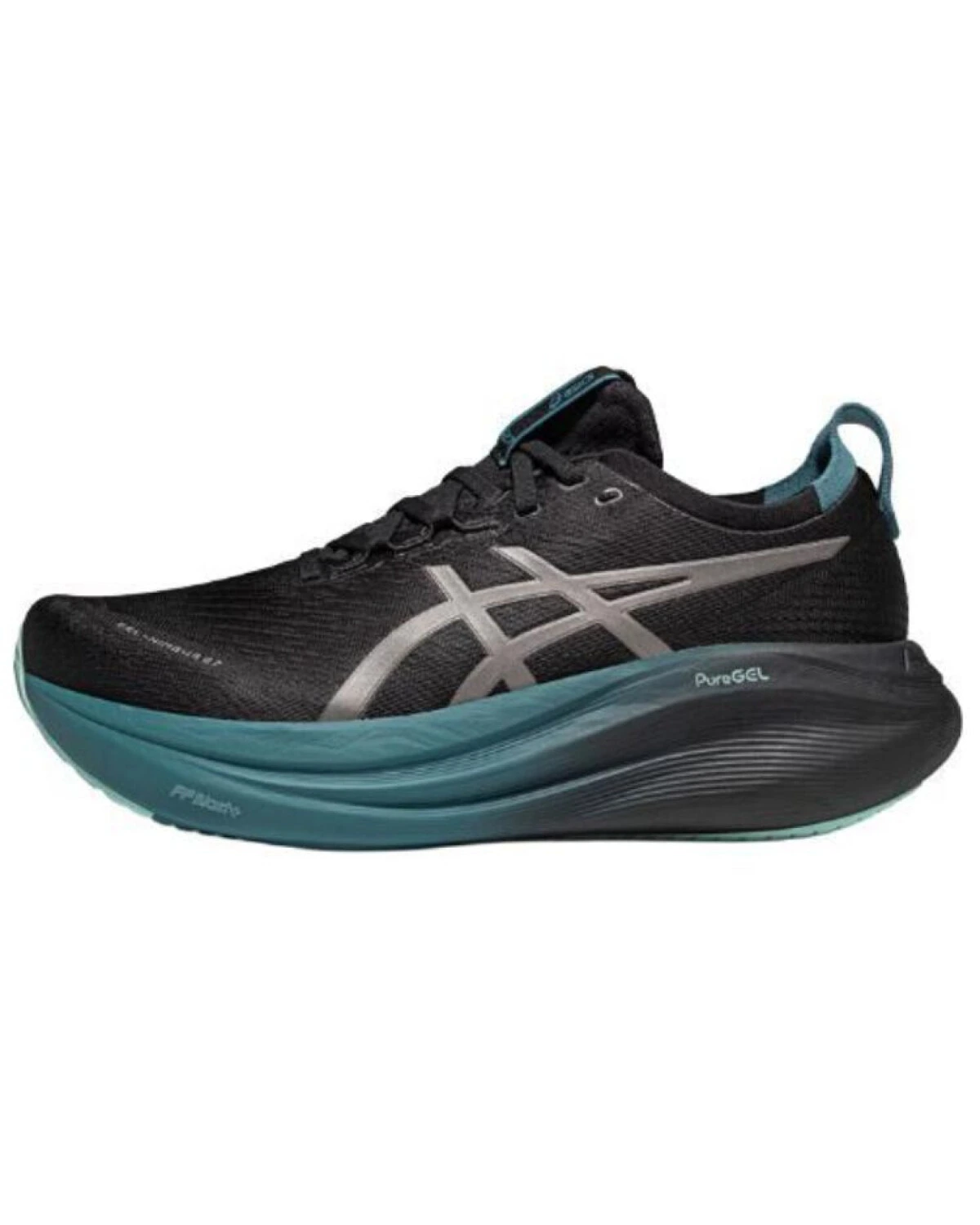 Asics GEL-NIMBUS 27 LITE-SHOW мужские кроссовки для бега чёрные картинка