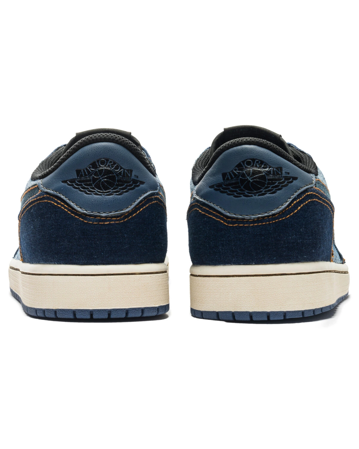 Jordan Air Jordan 1 унисекс баскетбольные кроссовки с деним-патчами картинка