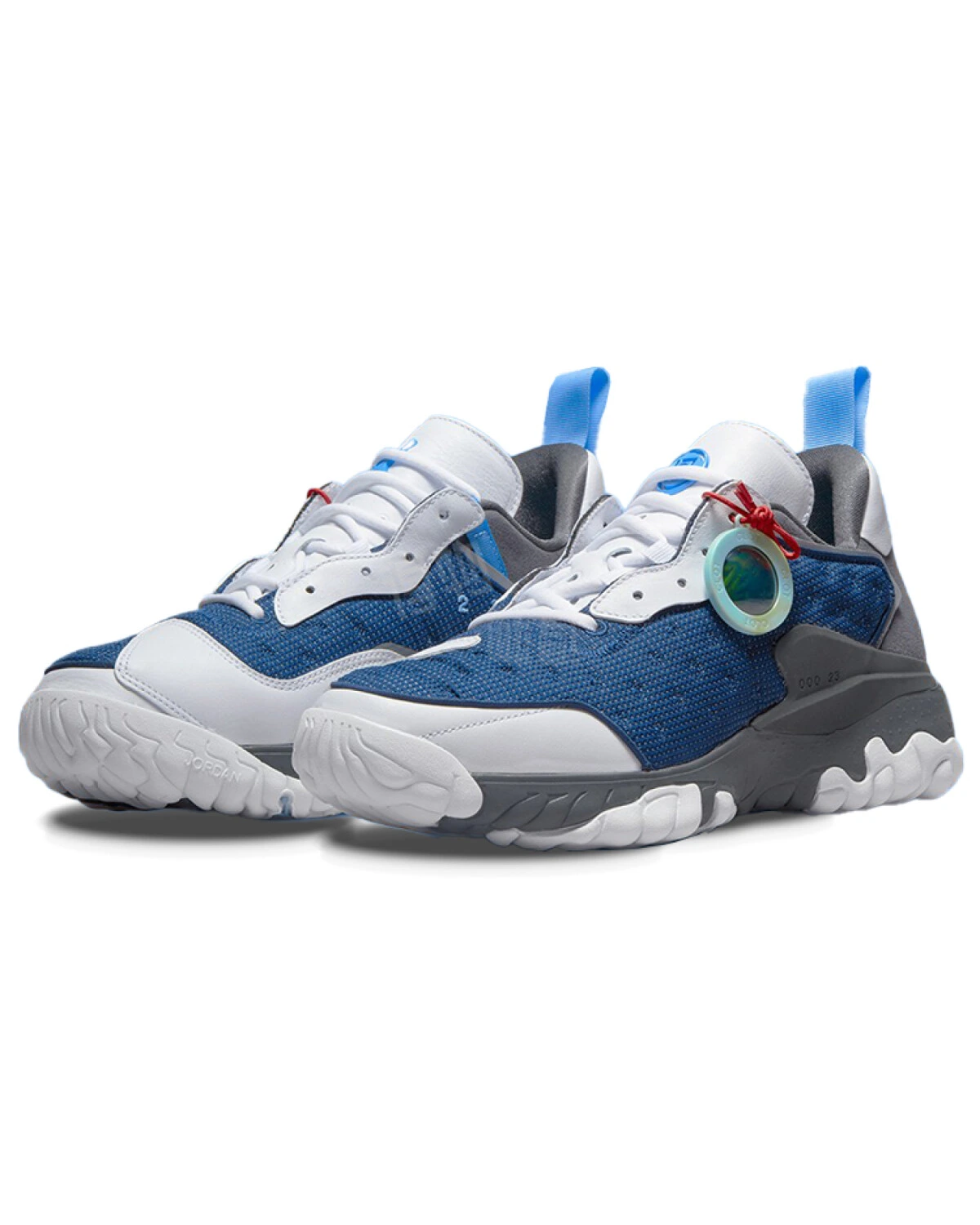 Jordan Delta 2 CLOT x Flint Унисекс повседневные кроссовки  бело-синие картинка