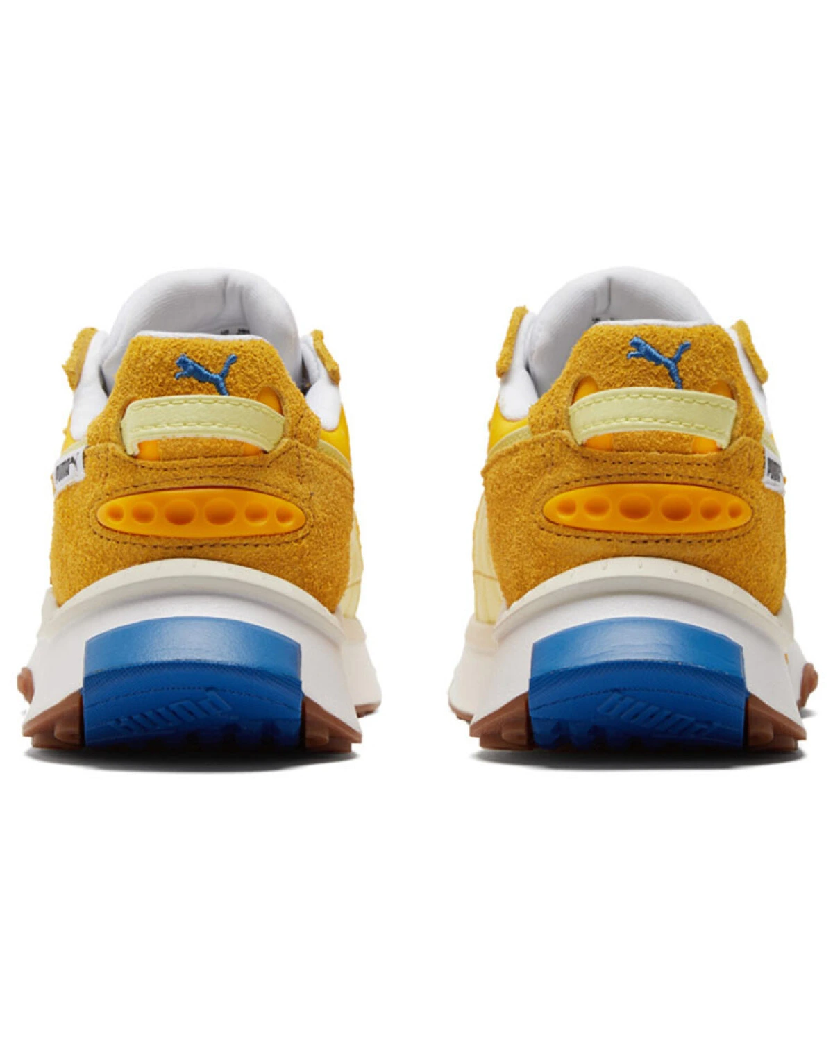 PUMA Wild Rider Rollin Vintage мужские и женские кроссовки износостойкие легкие желтые картинка