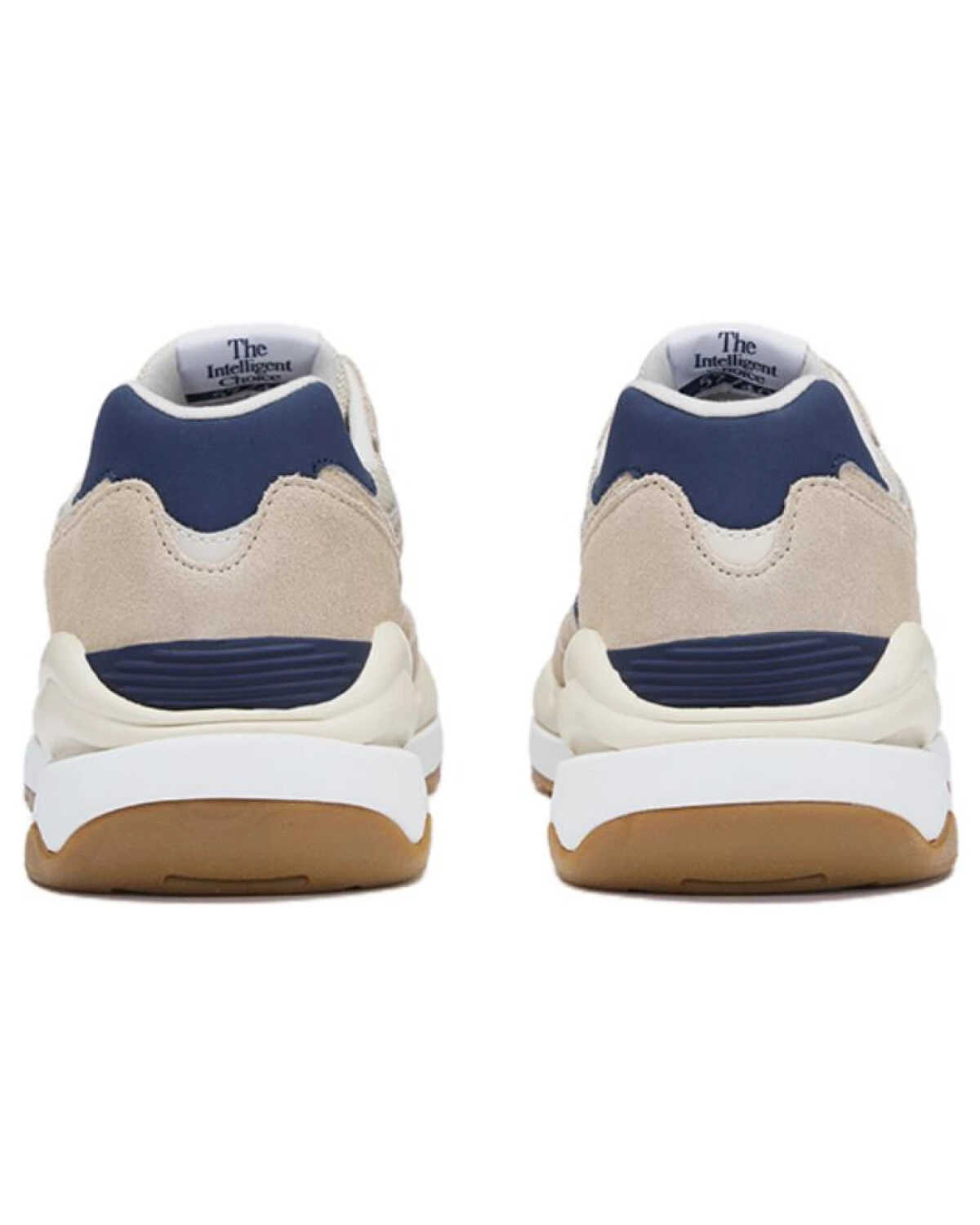 New Balance 5740 unisex кроссовки из ткани и нубука бежевые картинка