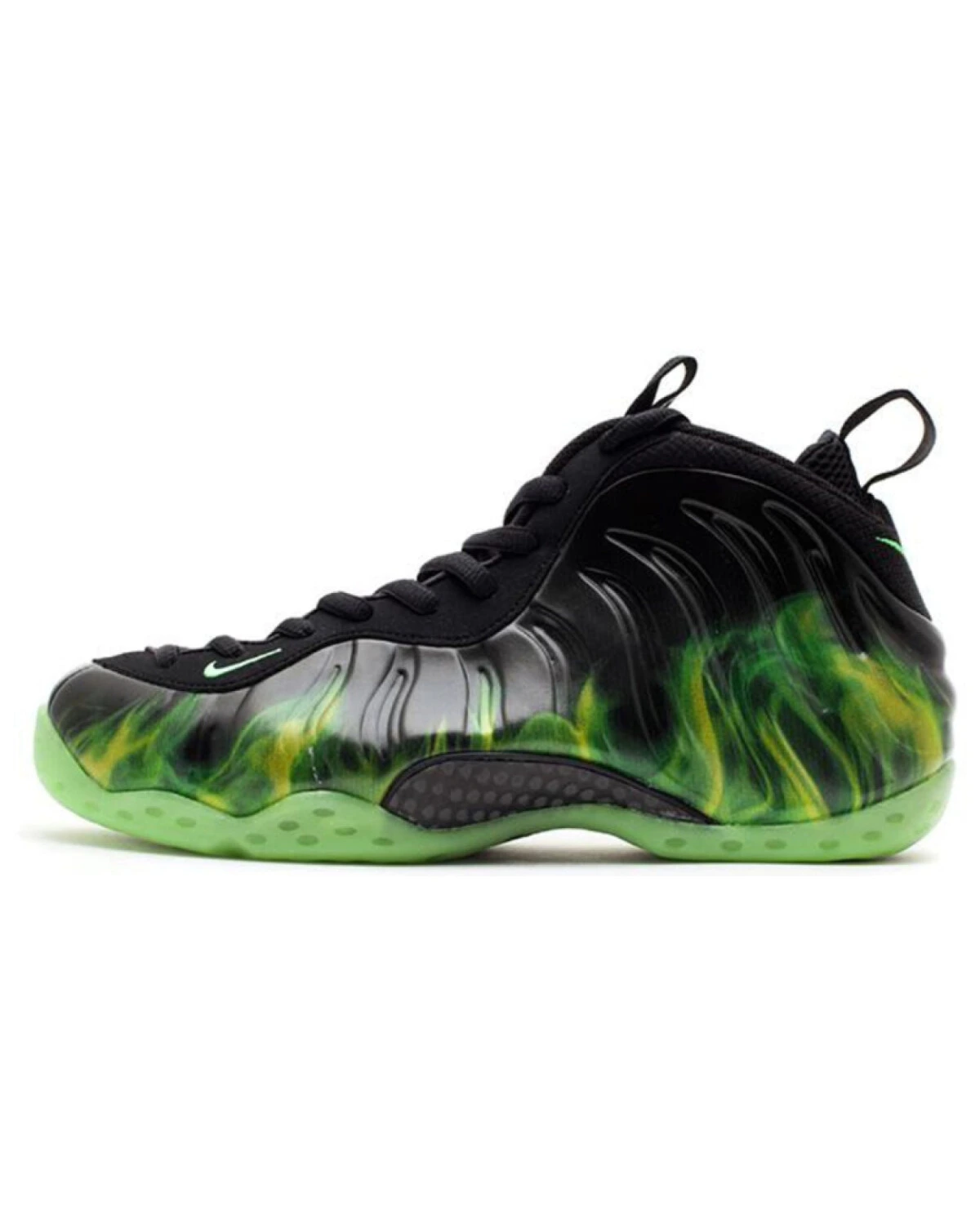 Nike Foamposite One 'Paranorman' мужские черно-зеленые кроссовки картинка