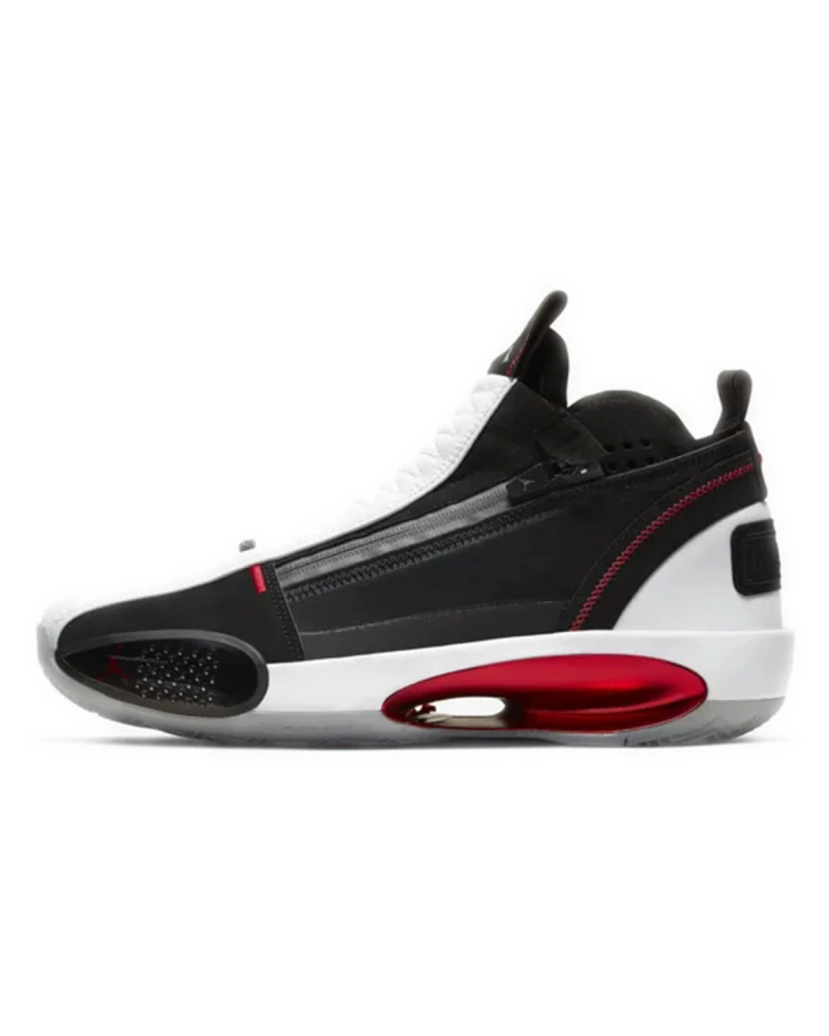 Jordan Air Jordan 34 SE Red Orbit мужские баскетбольные кроссовки черно-белые с красными акцентами картинка