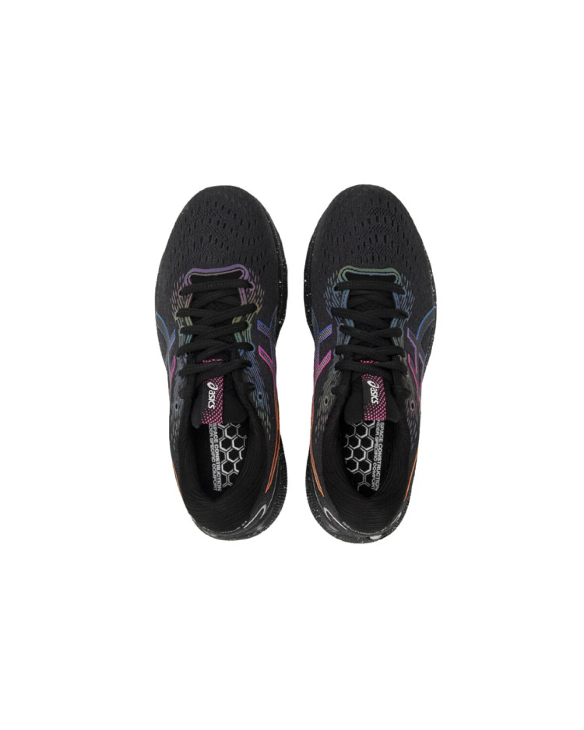 Asics GEL-Nimbus 24 женские кроссовки черные с амортизацией картинка