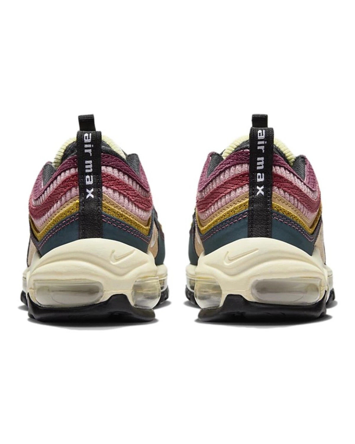 Nike Air Max 97 женские повседневные кроссовки комфортные красно-сине-белые картинка