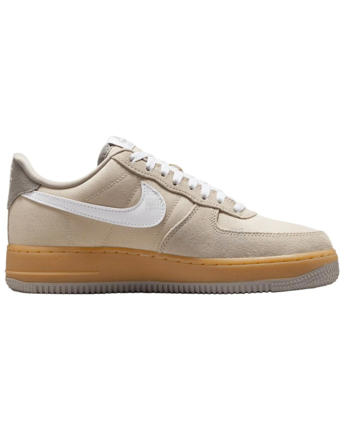 Nike Air Force 1 '07 Suede & Canvas женские кроссовки светло-каки замша и холст картинка