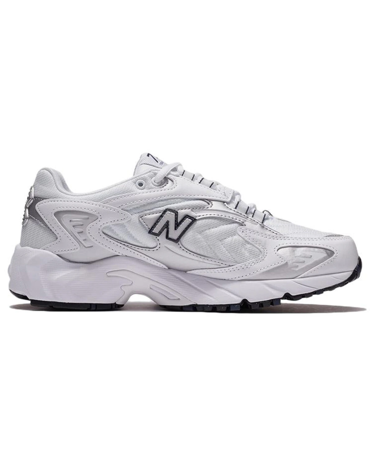 New Balance 725 Y2K мужские и женские кроссовки повседневные серебристо-белые картинка