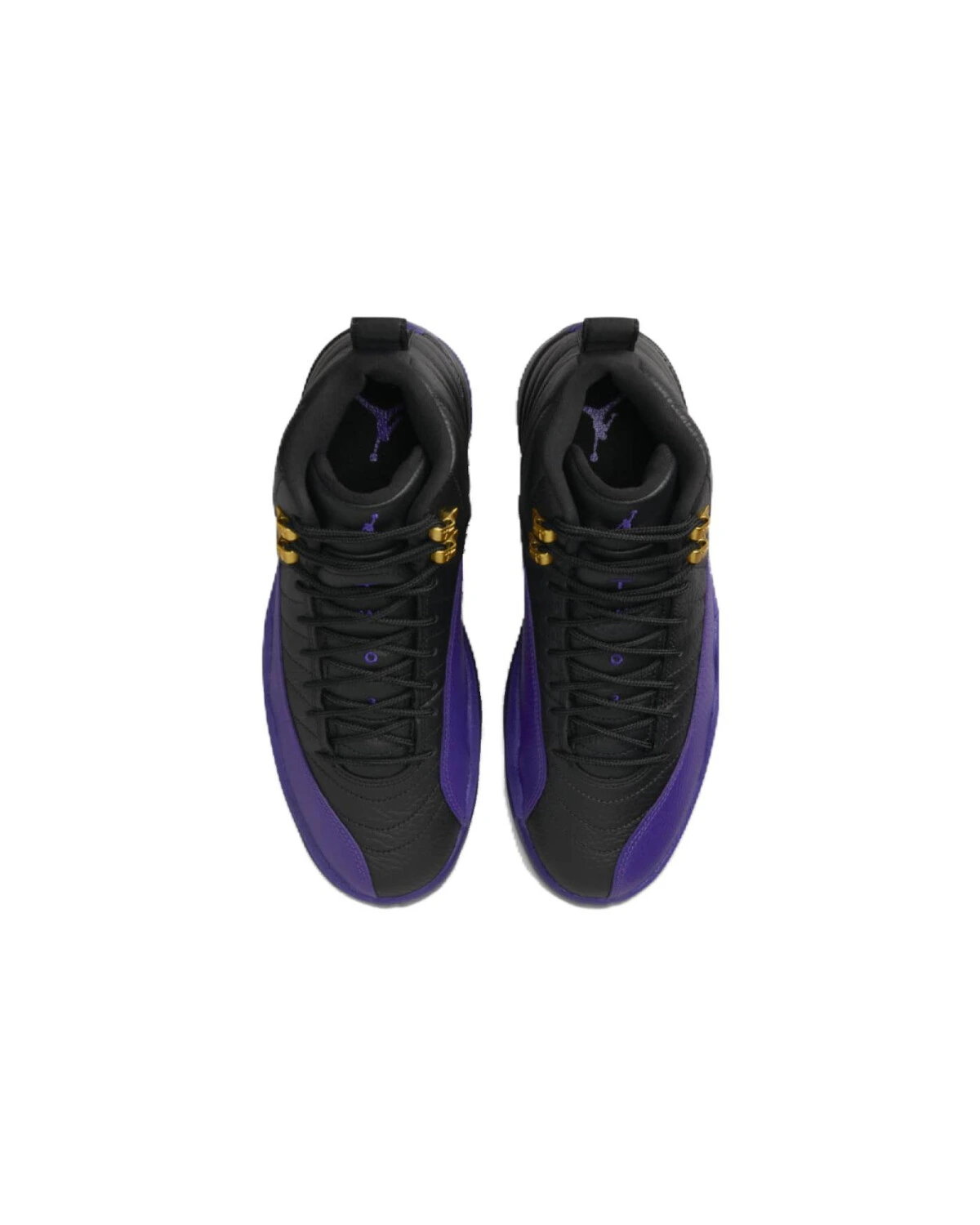 Jordan Air Jordan 12 "Field Purple" мужские спортивные кроссовки из кожи фиолетово-чёрные картинка