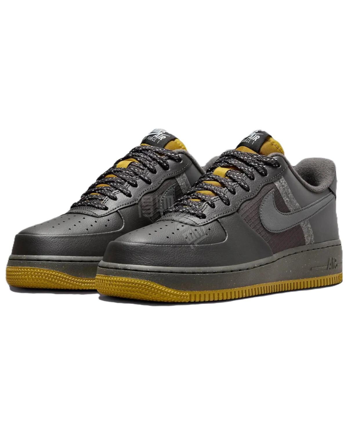 Nike Air Force 1 мужские кроссовки кожаные универсальные картинка