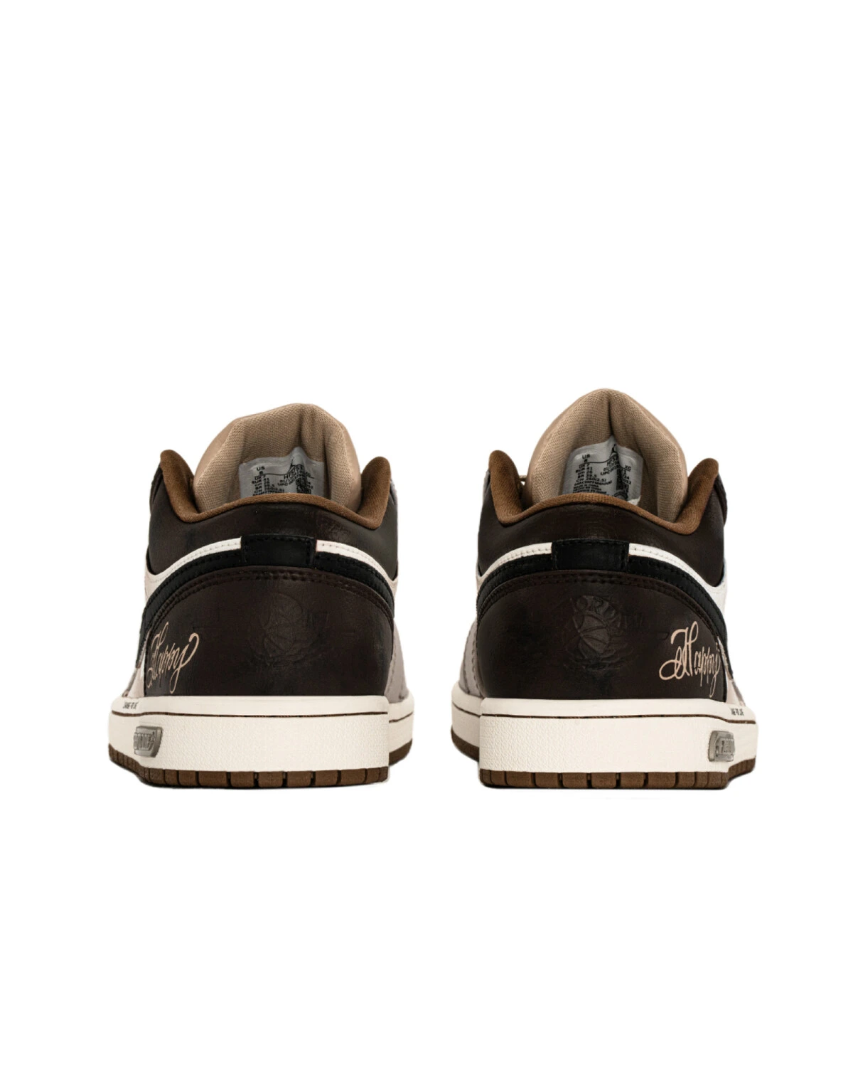 Jordan Air Jordan 1 Mocha Puppet мужские спортивные кроссовки коричнево-бежевые картинка