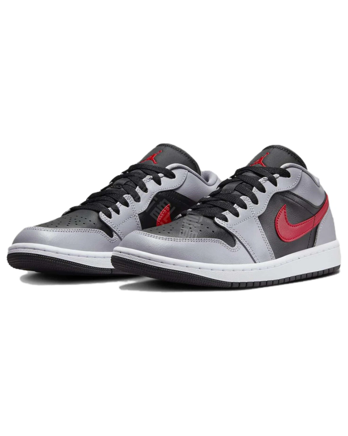 Jordan Air Jordan 1 Low женские ретро кроссовки серо-красные с амортизацией картинка