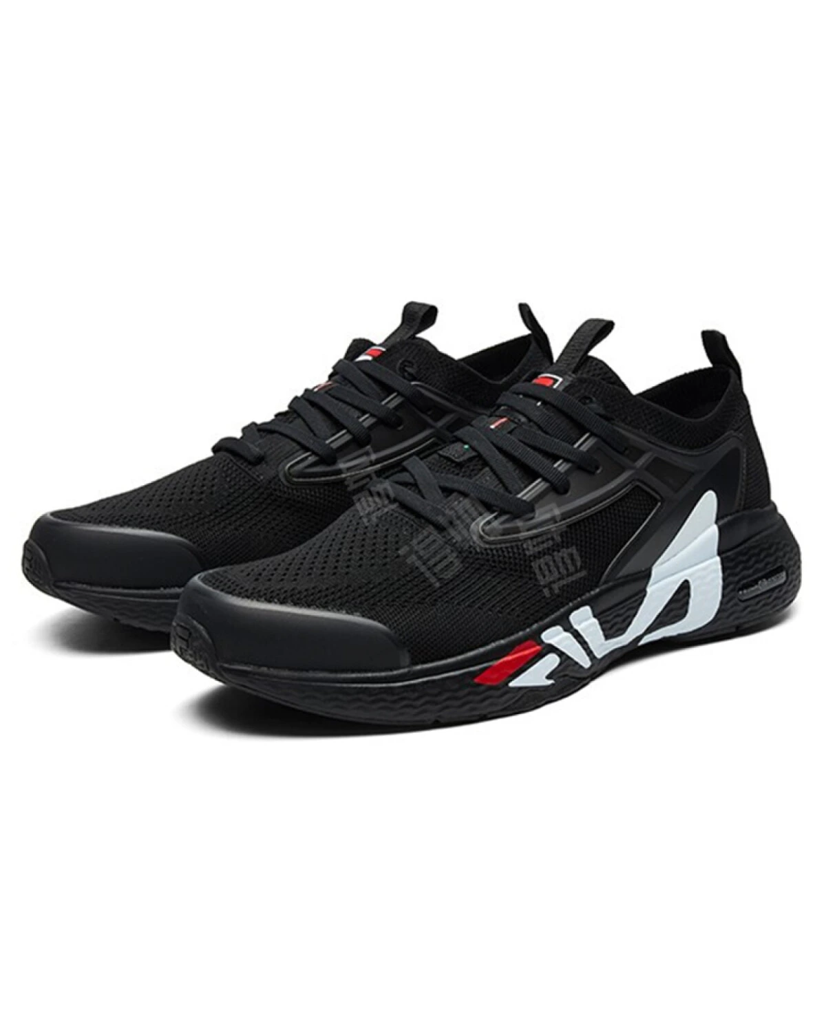 FILA Mind 3 мужские спортивные кроссовки из ткани и TPU черные картинка