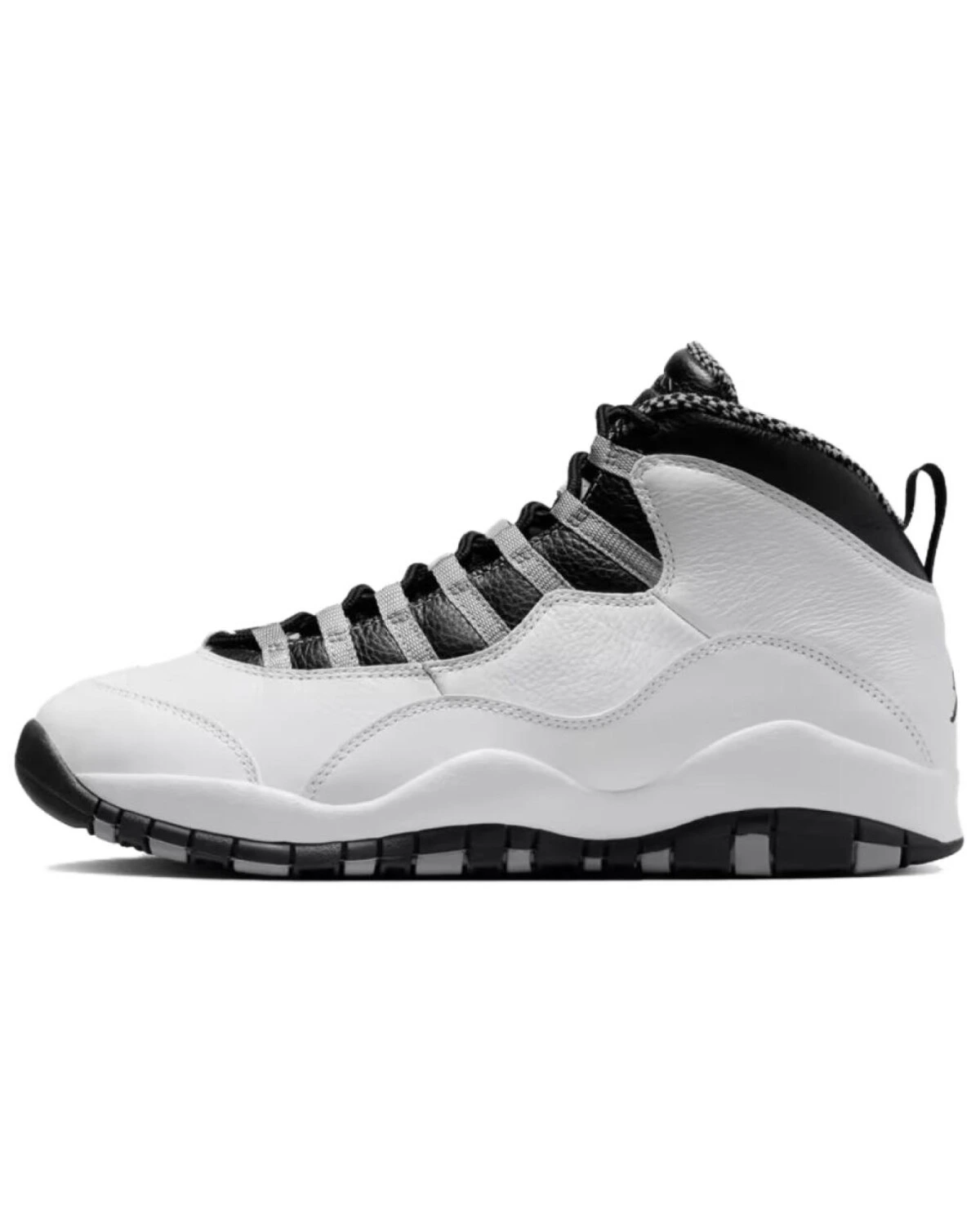 Jordan Air Jordan 10 OG “Steel” мужские кроссовки белые высокие картинка