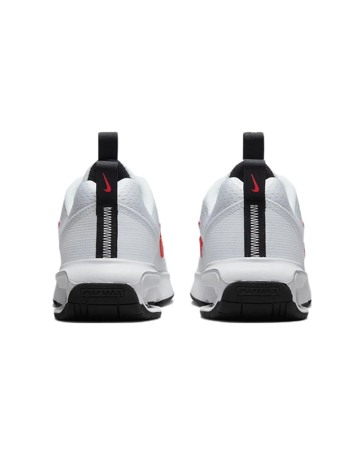 Nike Air Max INTRLK Lite детские кроссовки серо-красные с амортизацией картинка