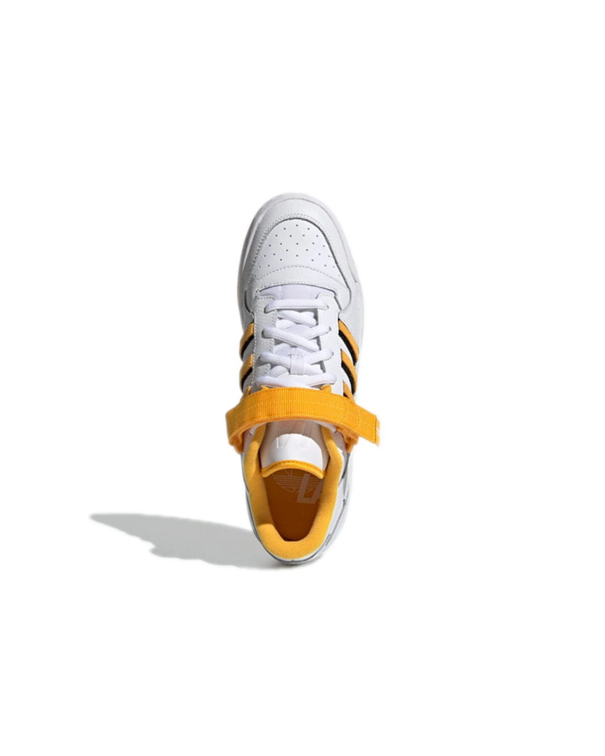 Adidas Originals Forum Low "Los Angeles" повседневные кеды бело-желтые картинка