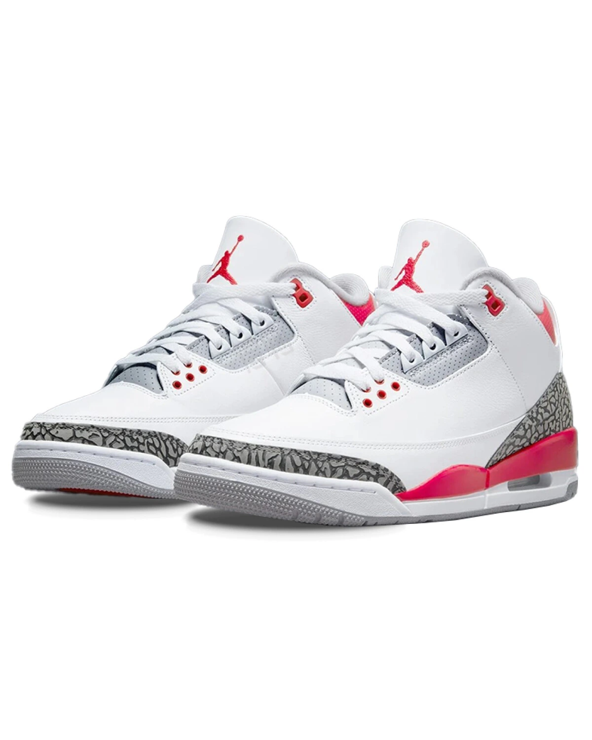 Jordan Air Jordan 3 Retro 'Fire Red' кроссовки баскетбольные ретро красно-белые картинка