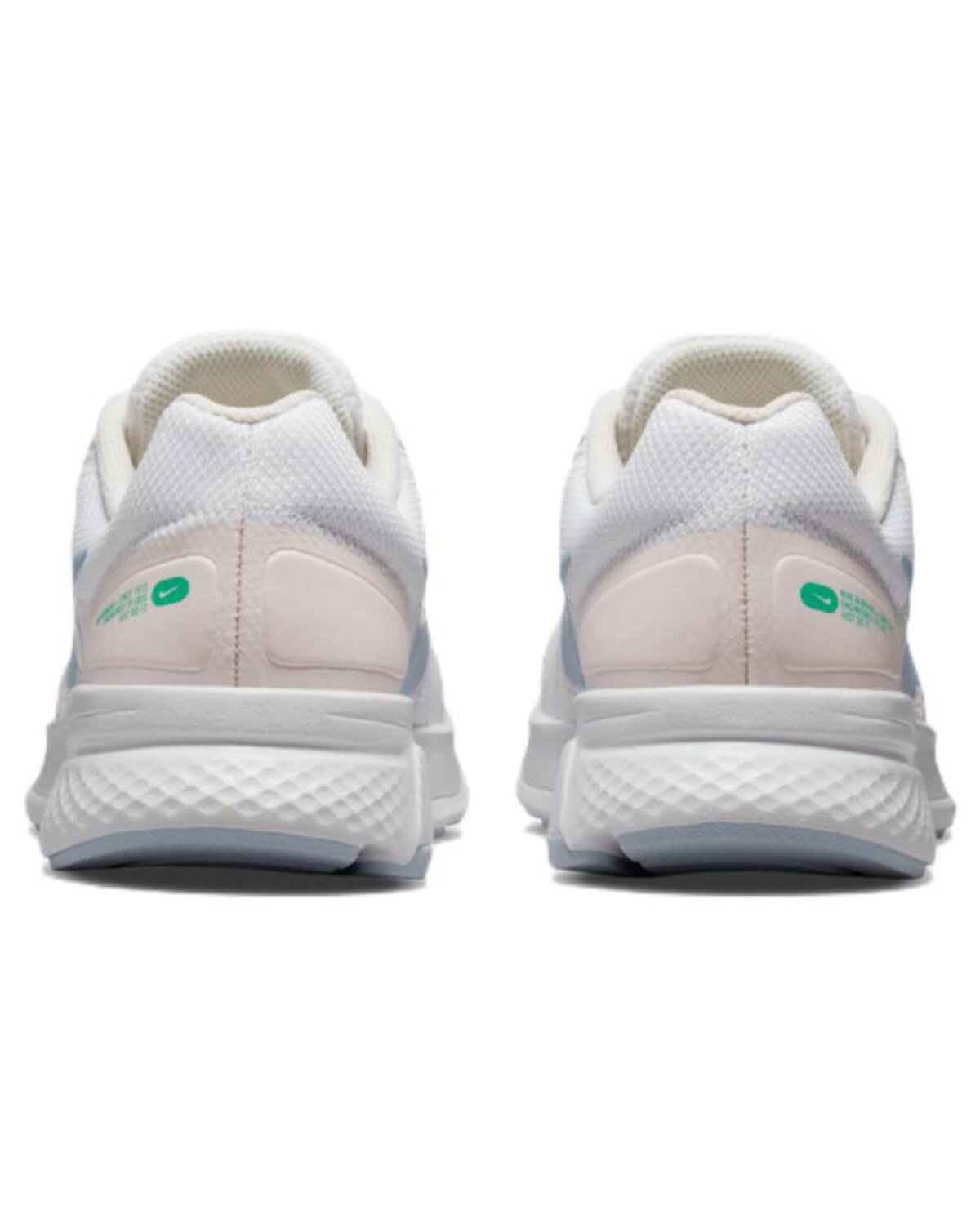 Nike Run Swift 2 женские кроссовки для бега белые с голубым дышащие картинка