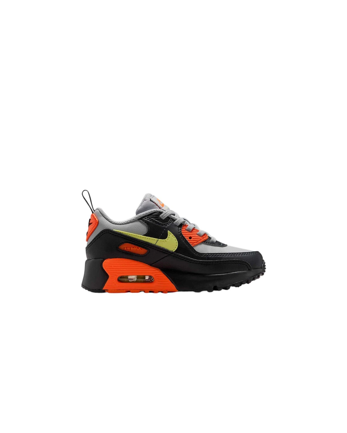 Nike Air Max 90 EasyOn детские кроссовки черные с лёгким застёгиванием картинка