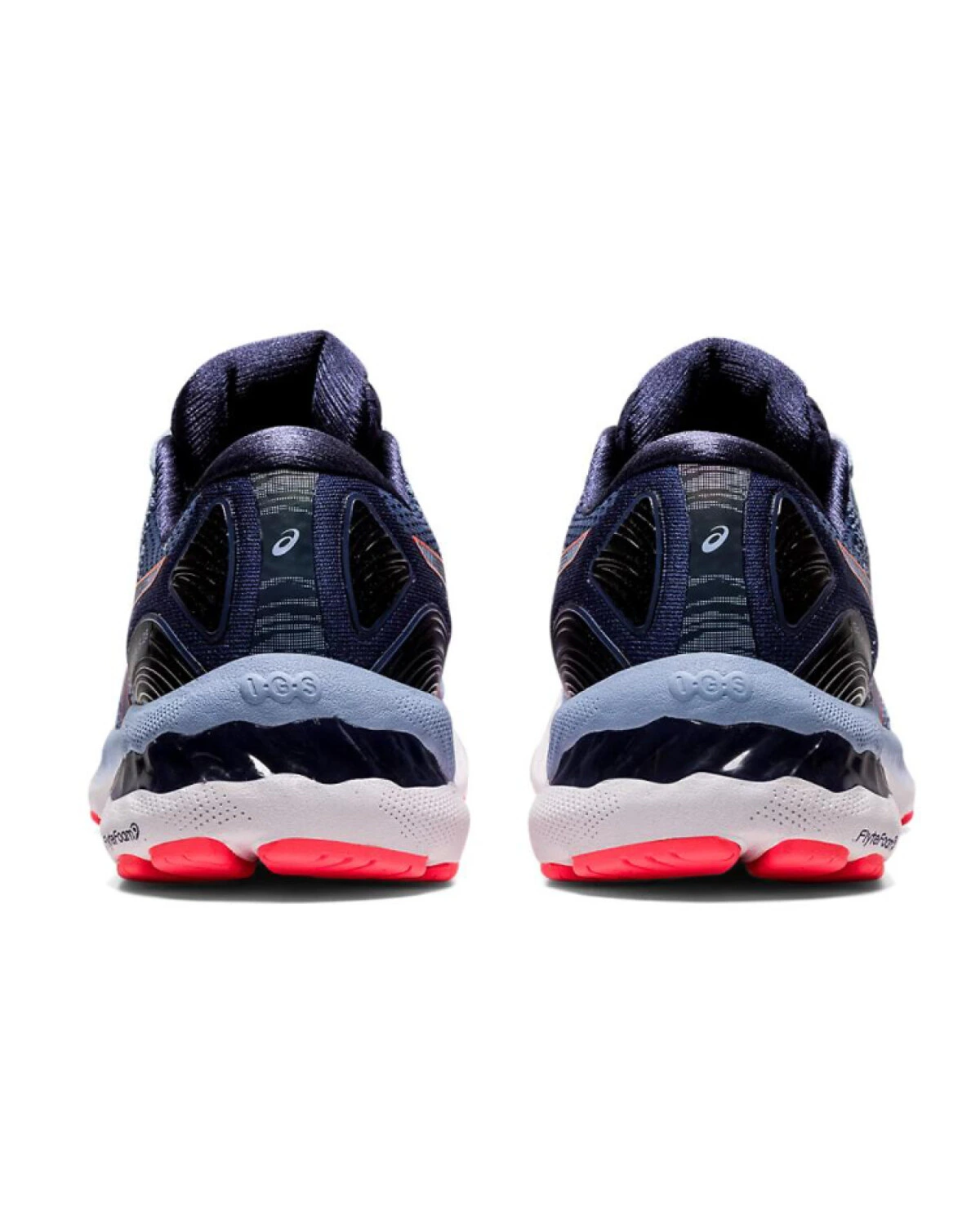 Asics GEL-Nimbus 23 женские кроссовки для бега с амортизацией и вентиляцией голубые картинка